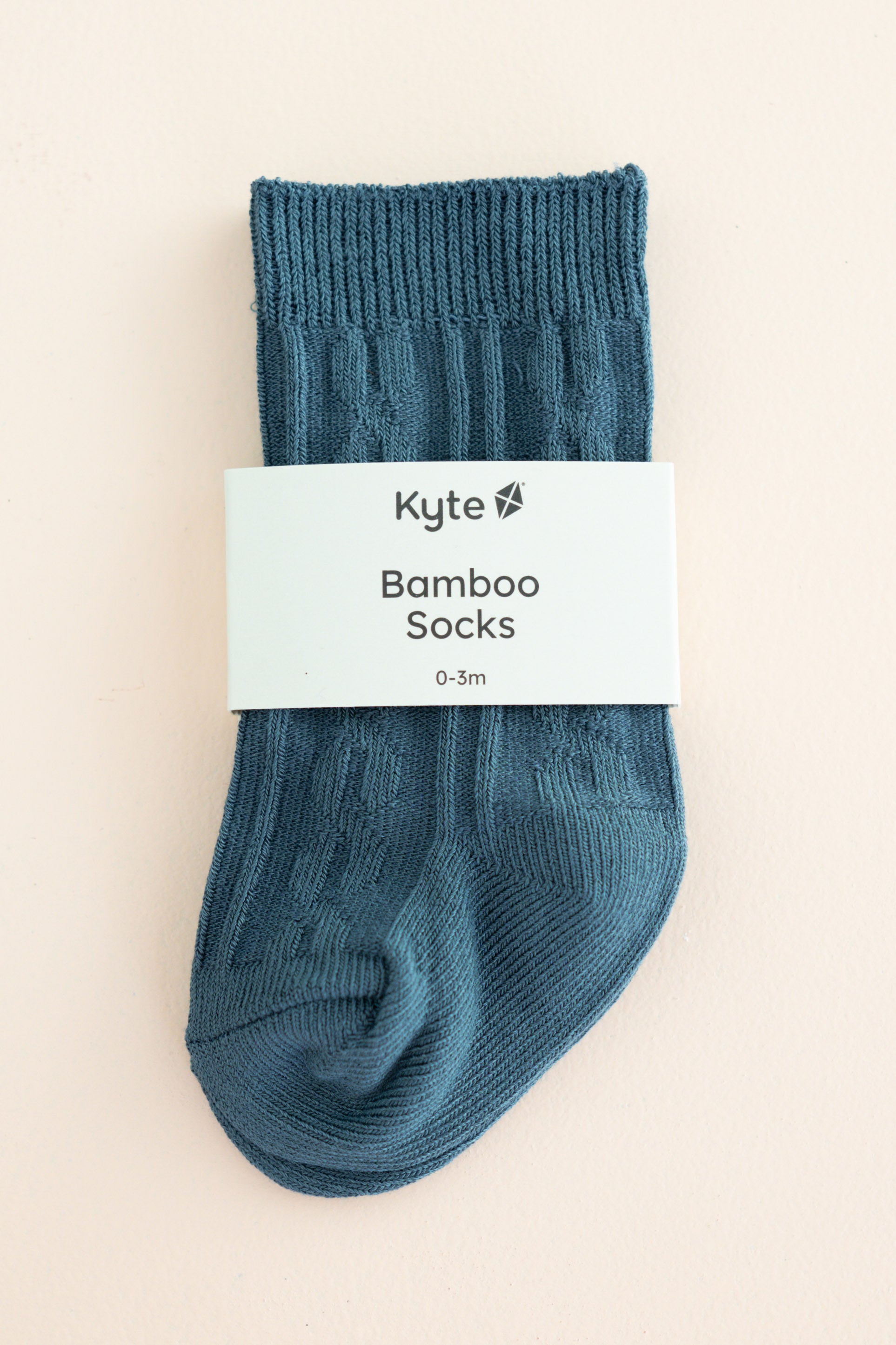 Knee High Socks in Atlantic shown in its packaging