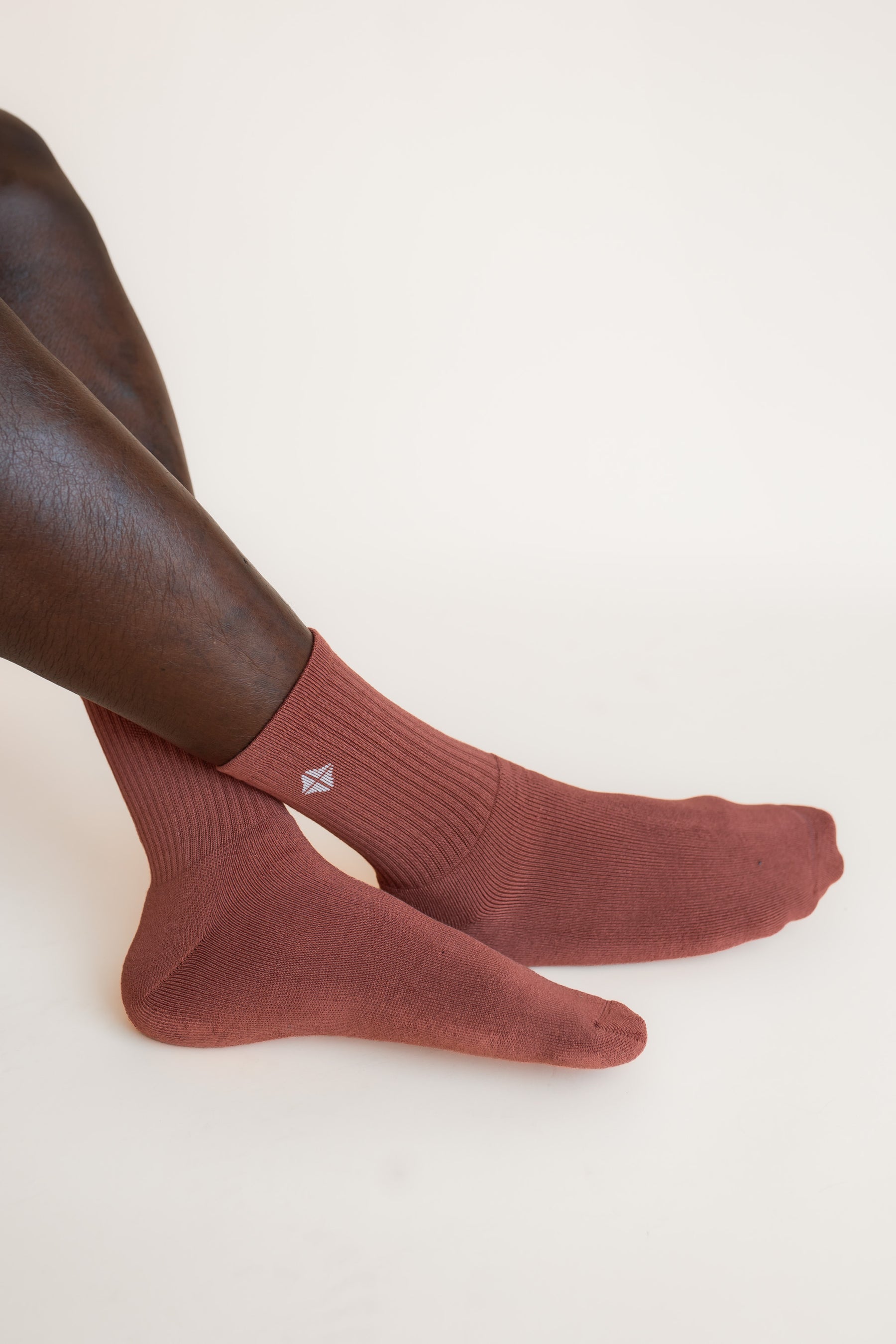 Adult Crew Socks in Ember