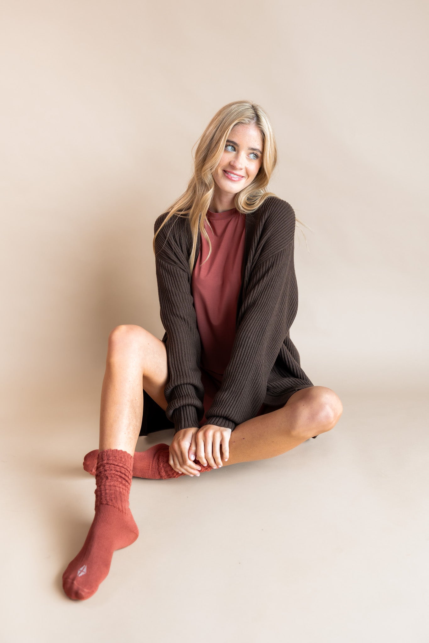 Women’s Biker Short Set in Ember