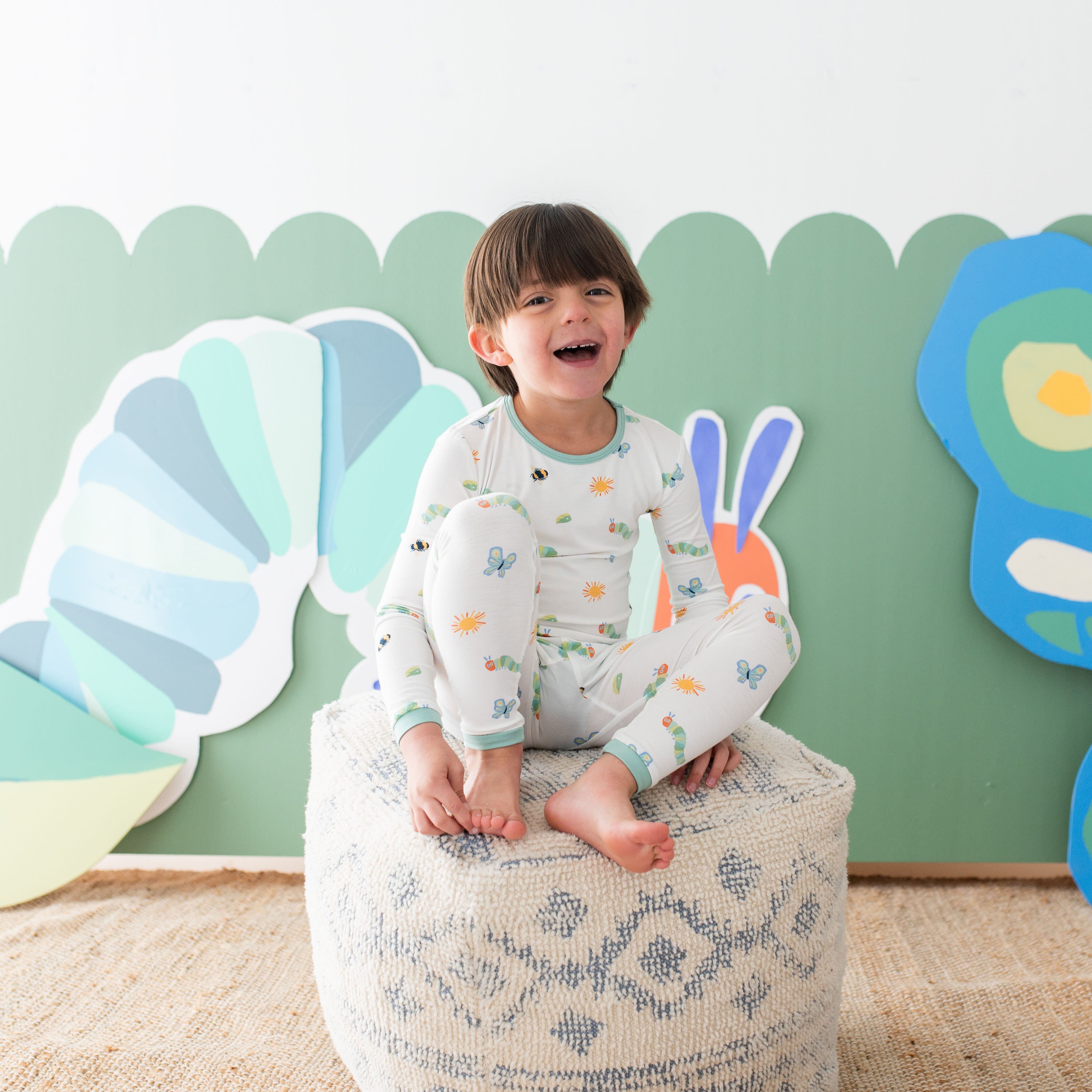 Long Sleeve Pajamas in The Very Hungry Caterpillar™ and Friends