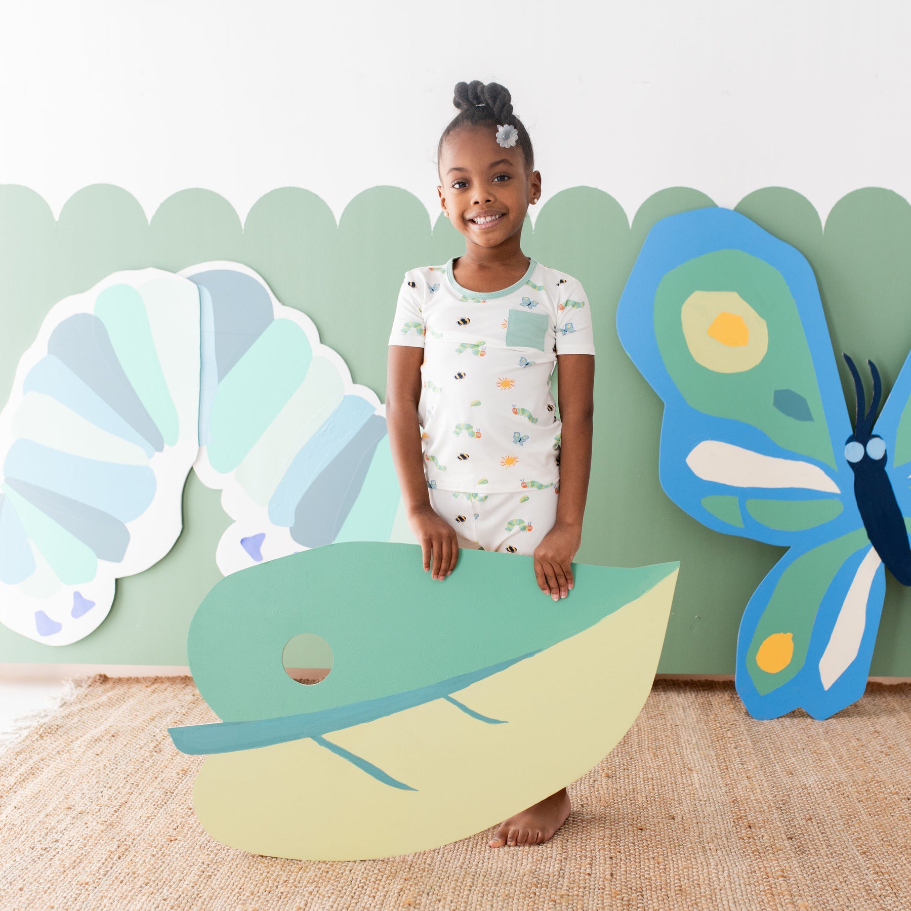 Short Sleeve with Pants Pajamas in The Very Hungry Caterpillar™ and Friends