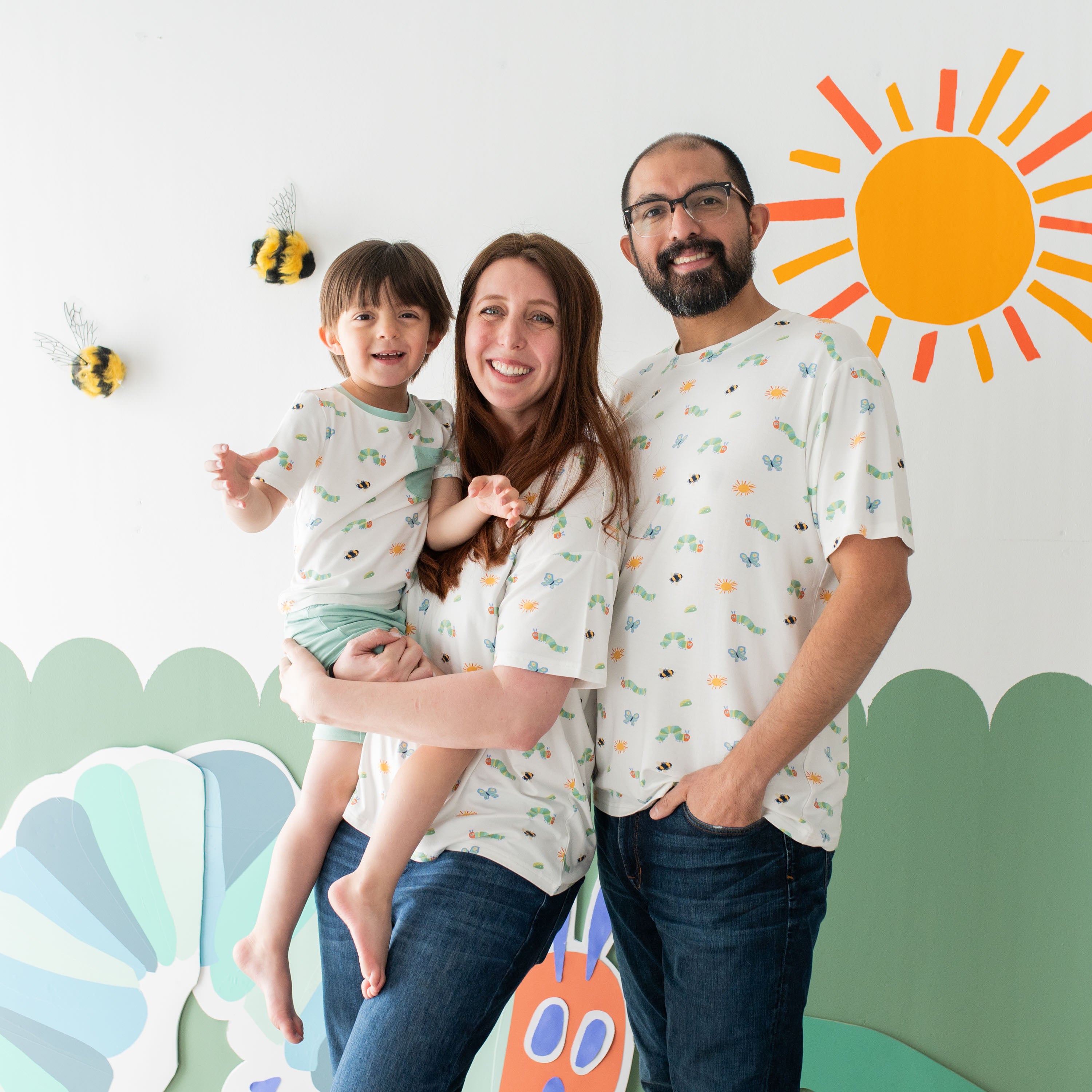 Men's Crew Neck Tee in The Very Hungry Caterpillar™ and Friends