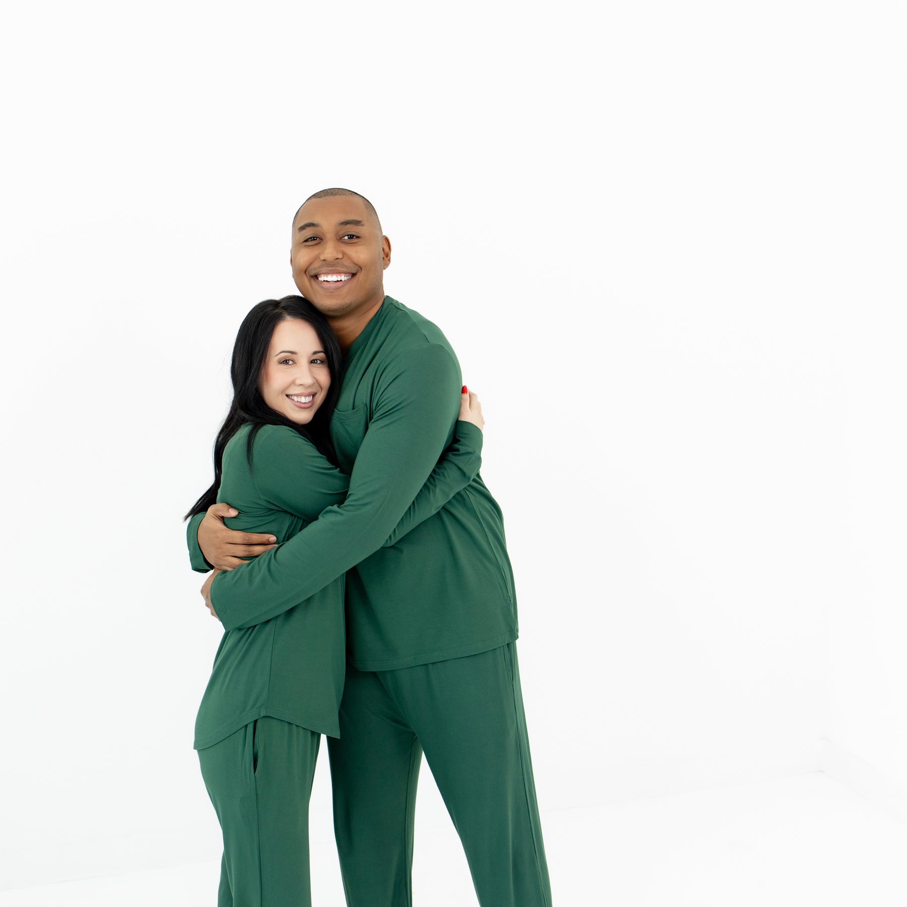 Women's Jogger Pajama Set in Evergreen