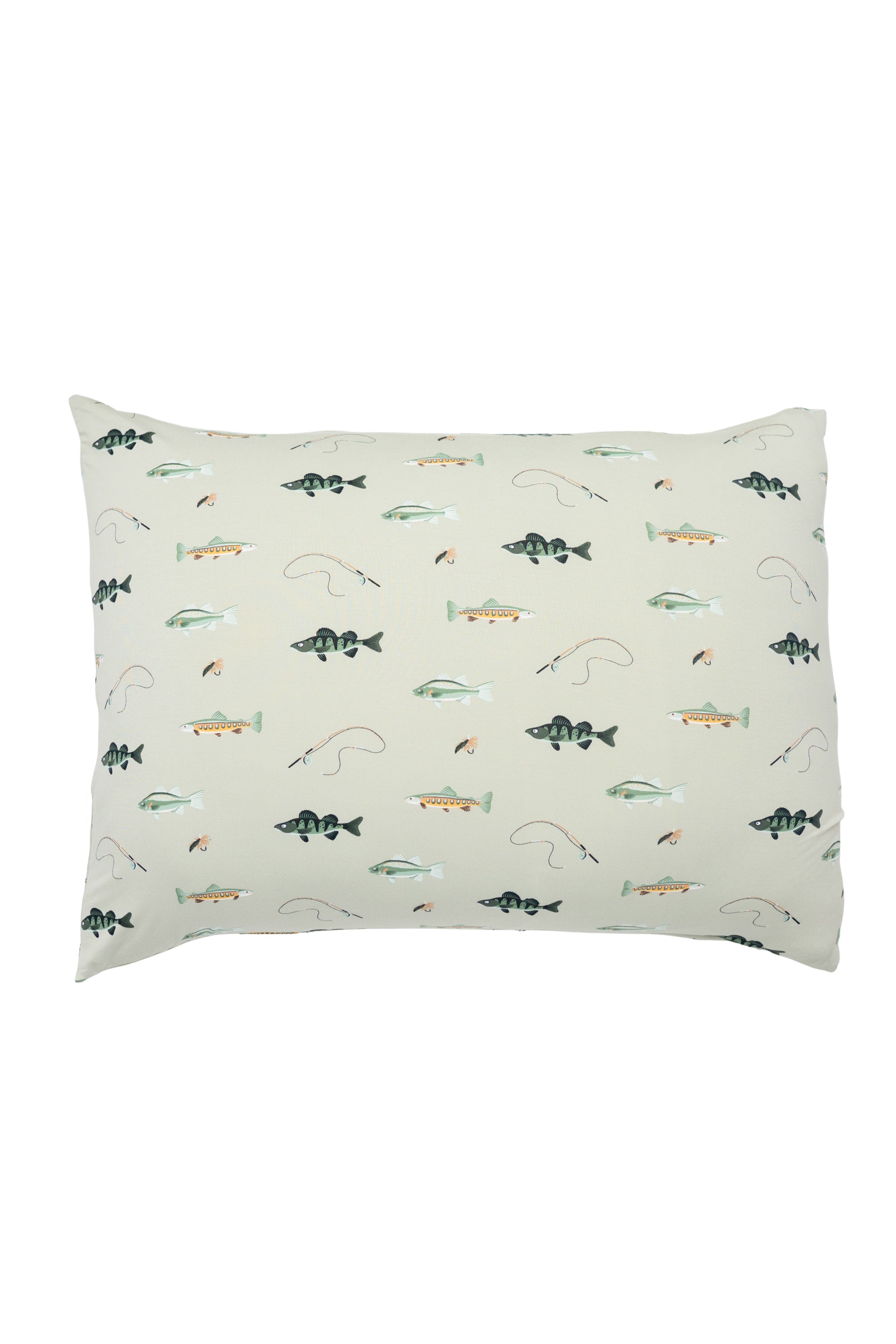 Standard Pillowcase in Fishing