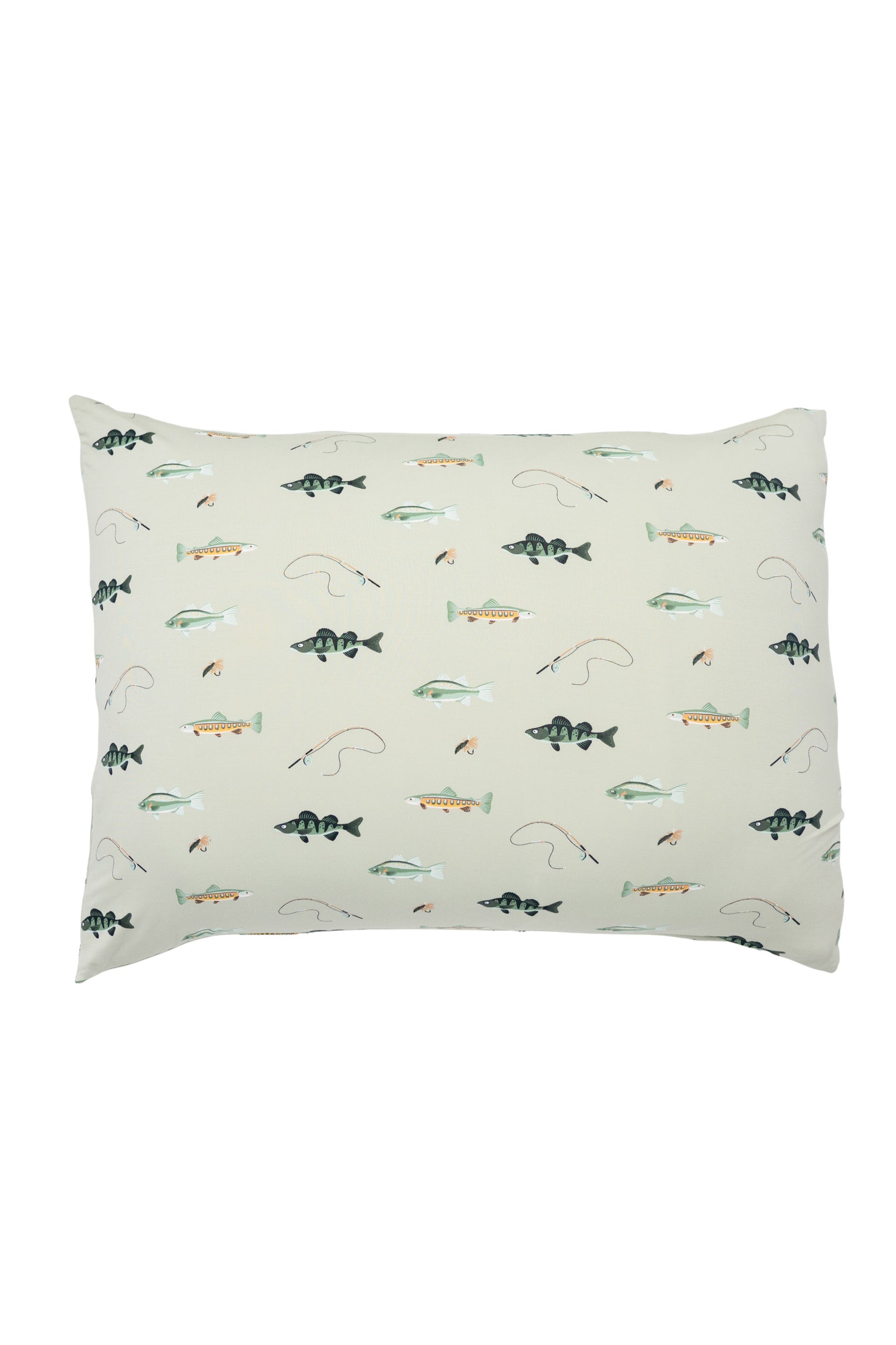 Standard Pillowcase in Fishing