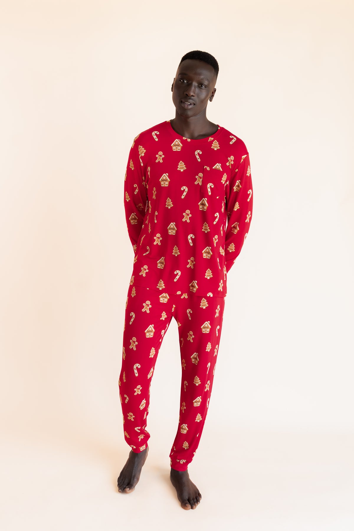 Men's Jogger Set in Gingerbread