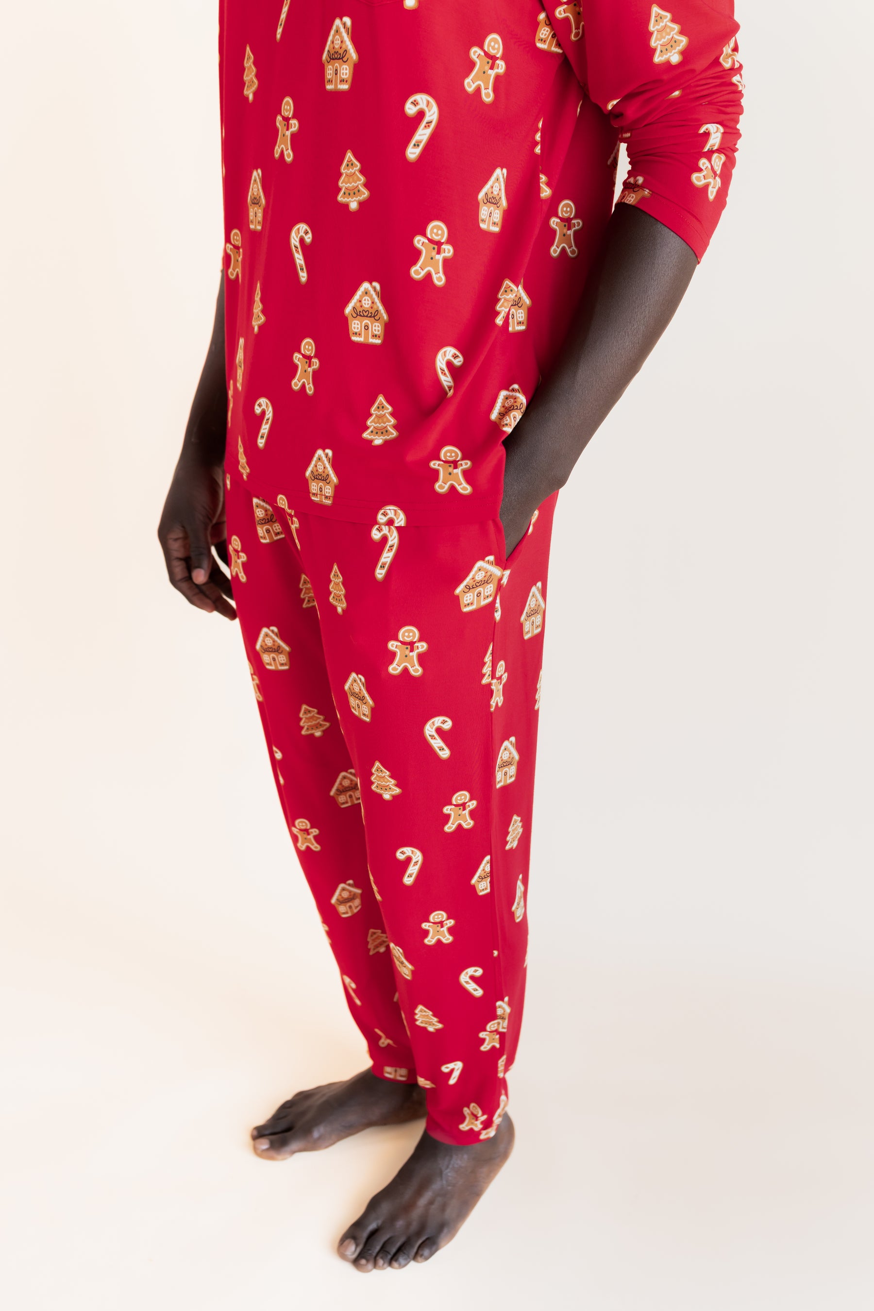 Men's Jogger Set in Gingerbread