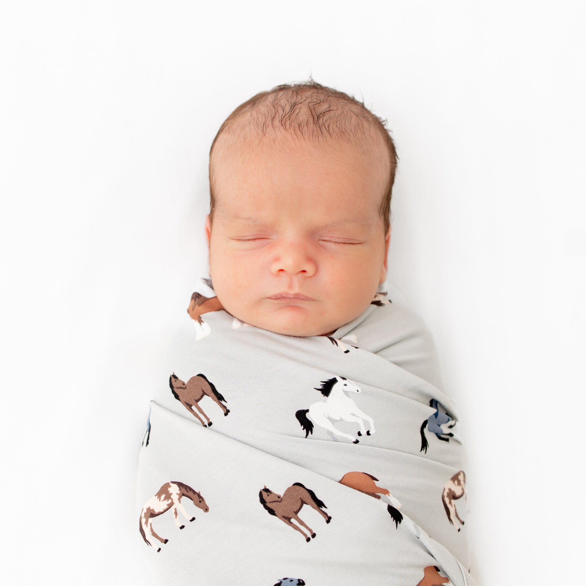 Swaddle Blanket in Horse
