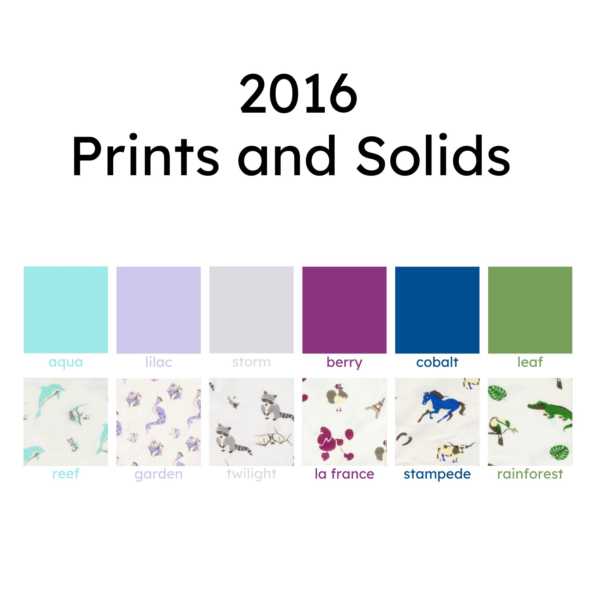 2016 prints and solids
