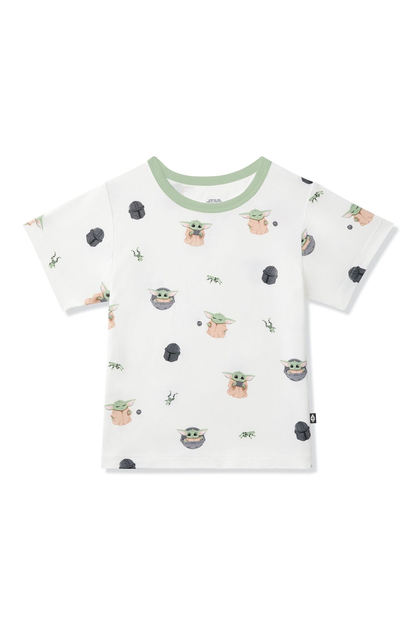 Product photo of the Toddler Basic Tee in Grogu™ on a white background