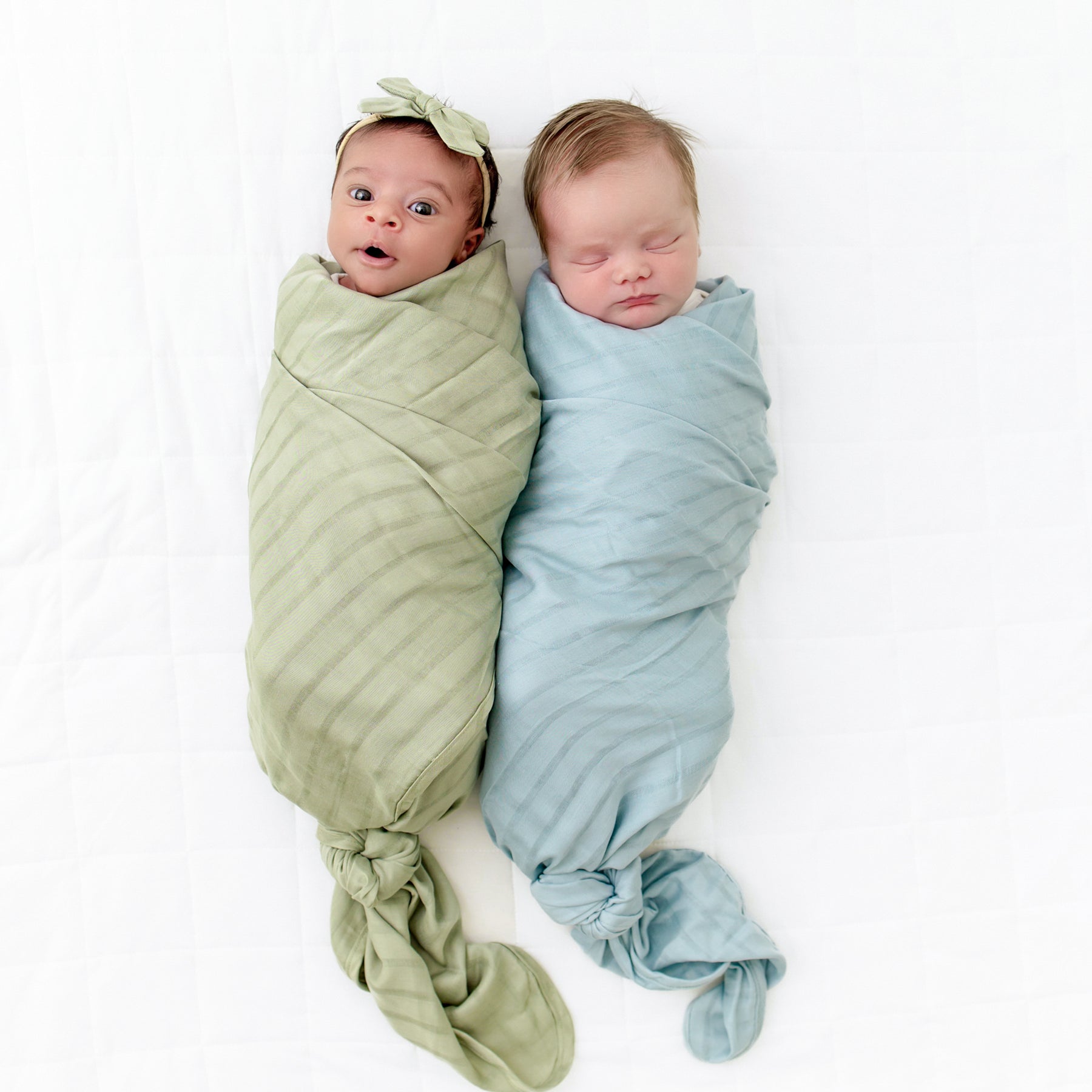 Bamboo Muslin Swaddle Blanket in Jojoba