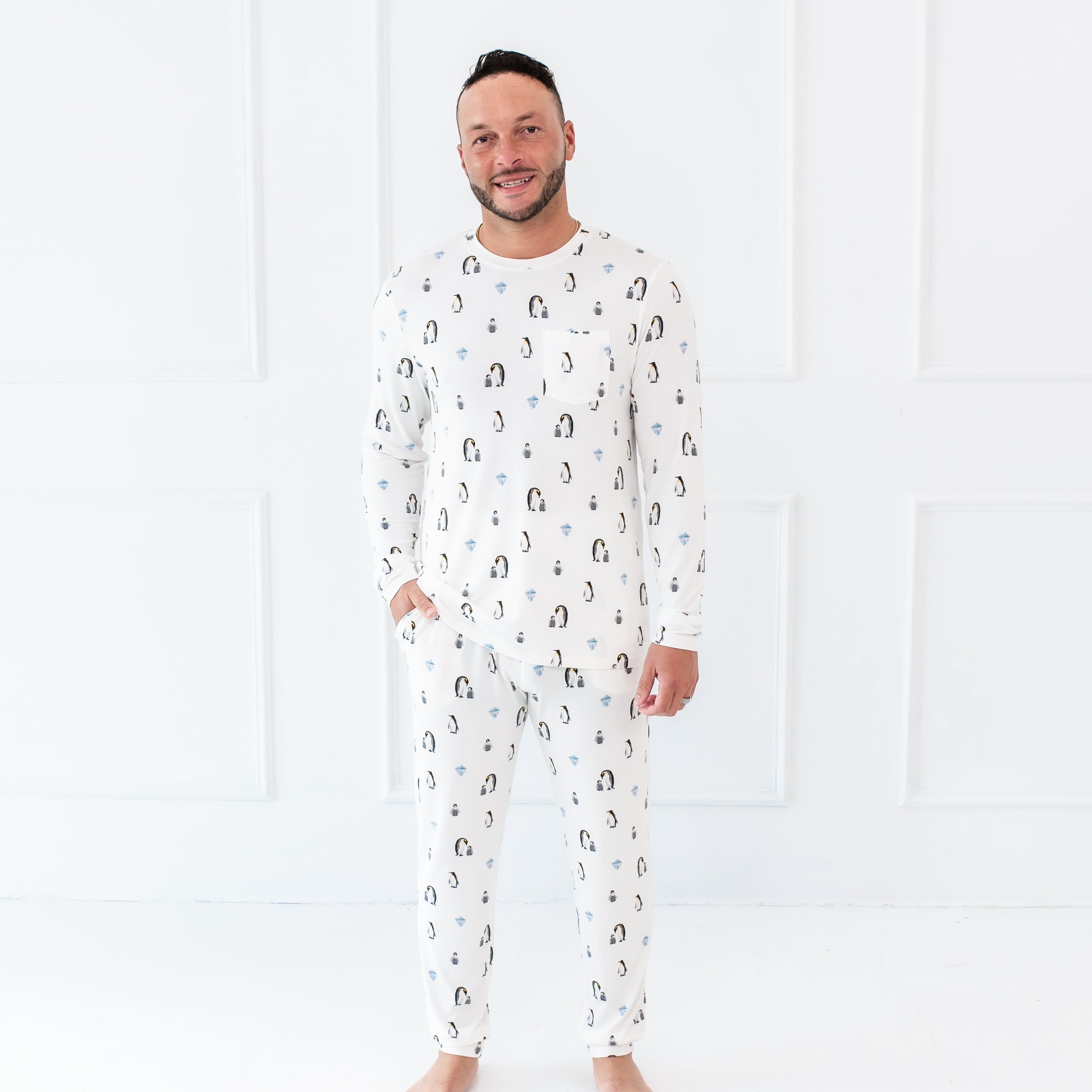 Men's Jogger Set in Penguin