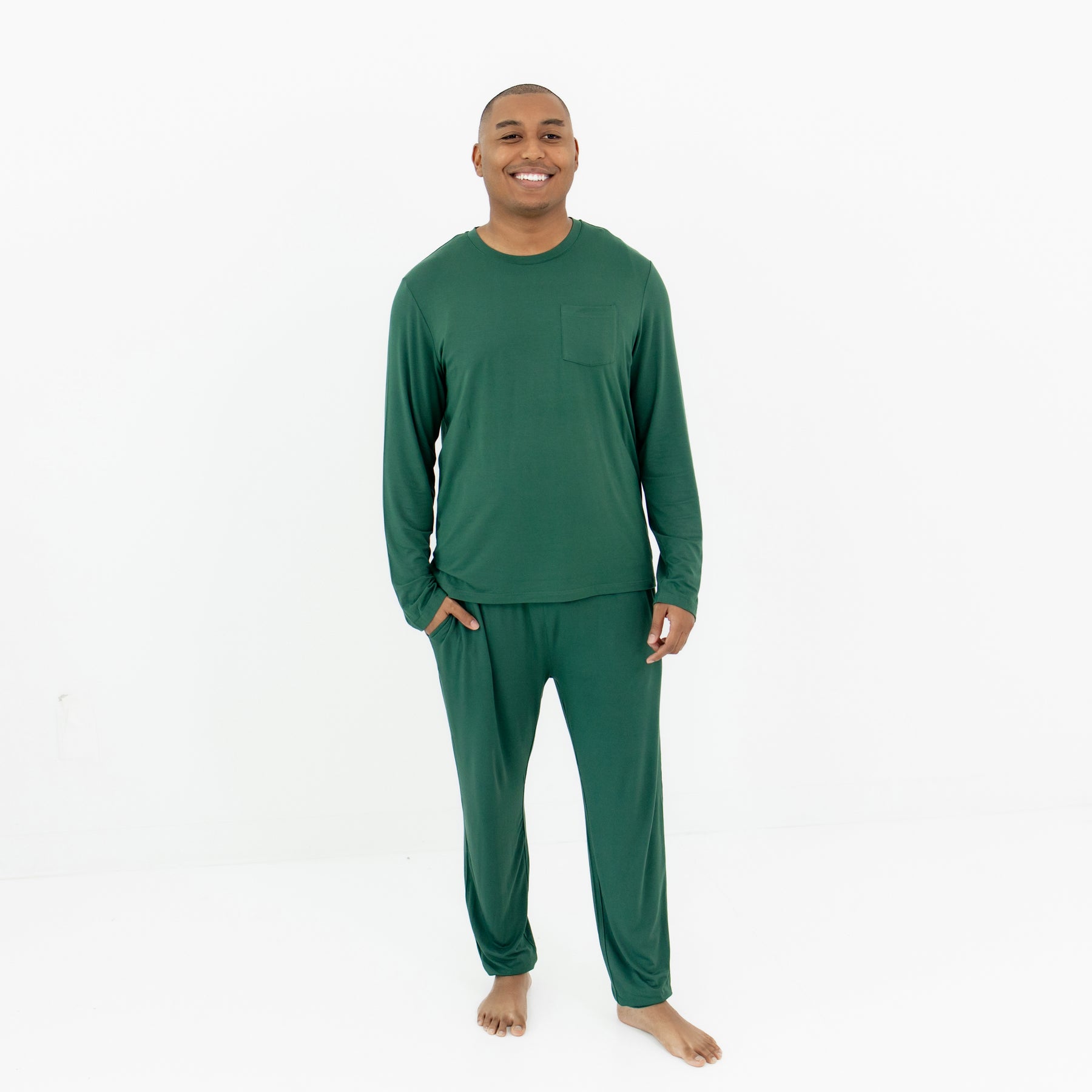 Men's Jogger Set in Evergreen