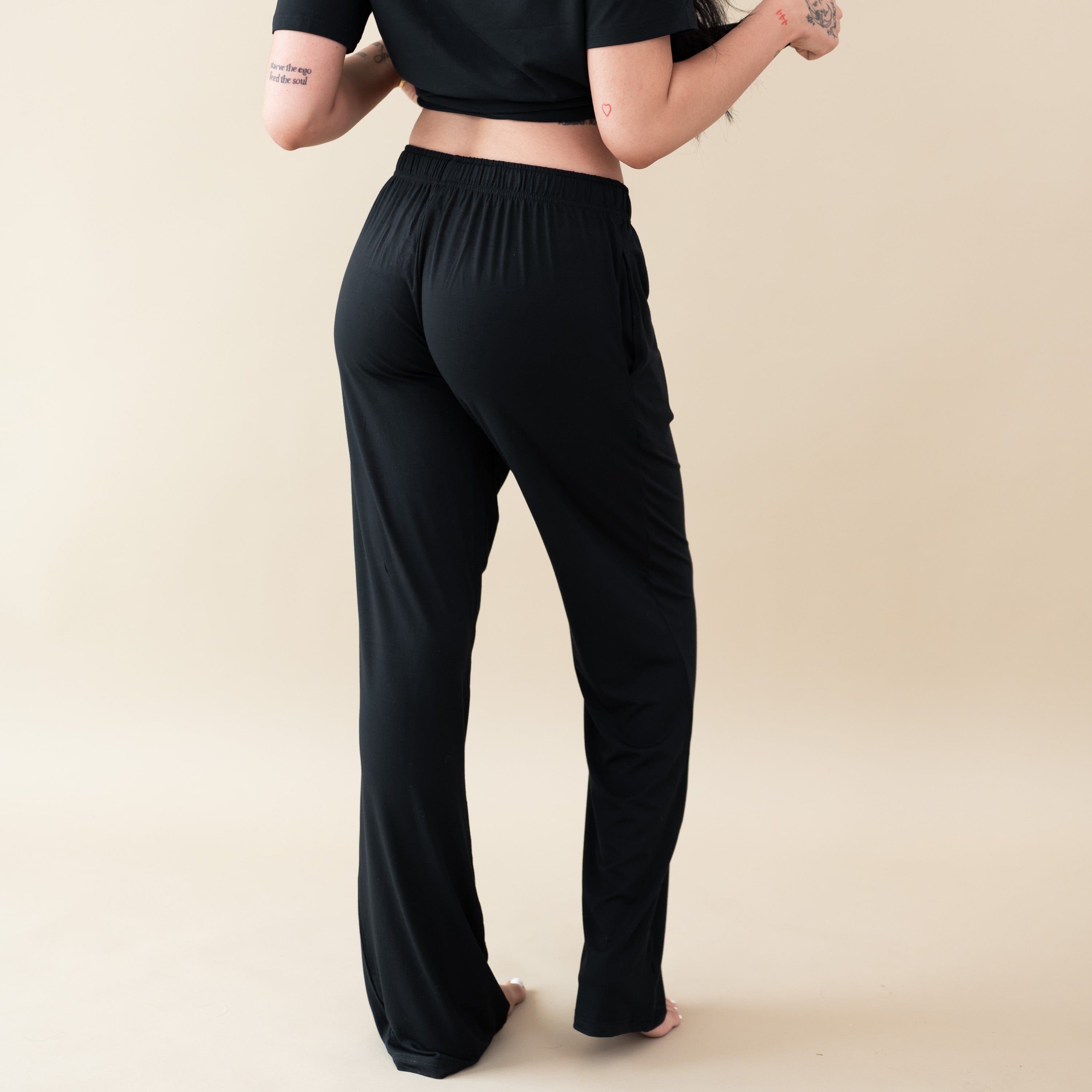 Women's Lounge Pants in Midnight | Bamboo Pants | Kyte Baby