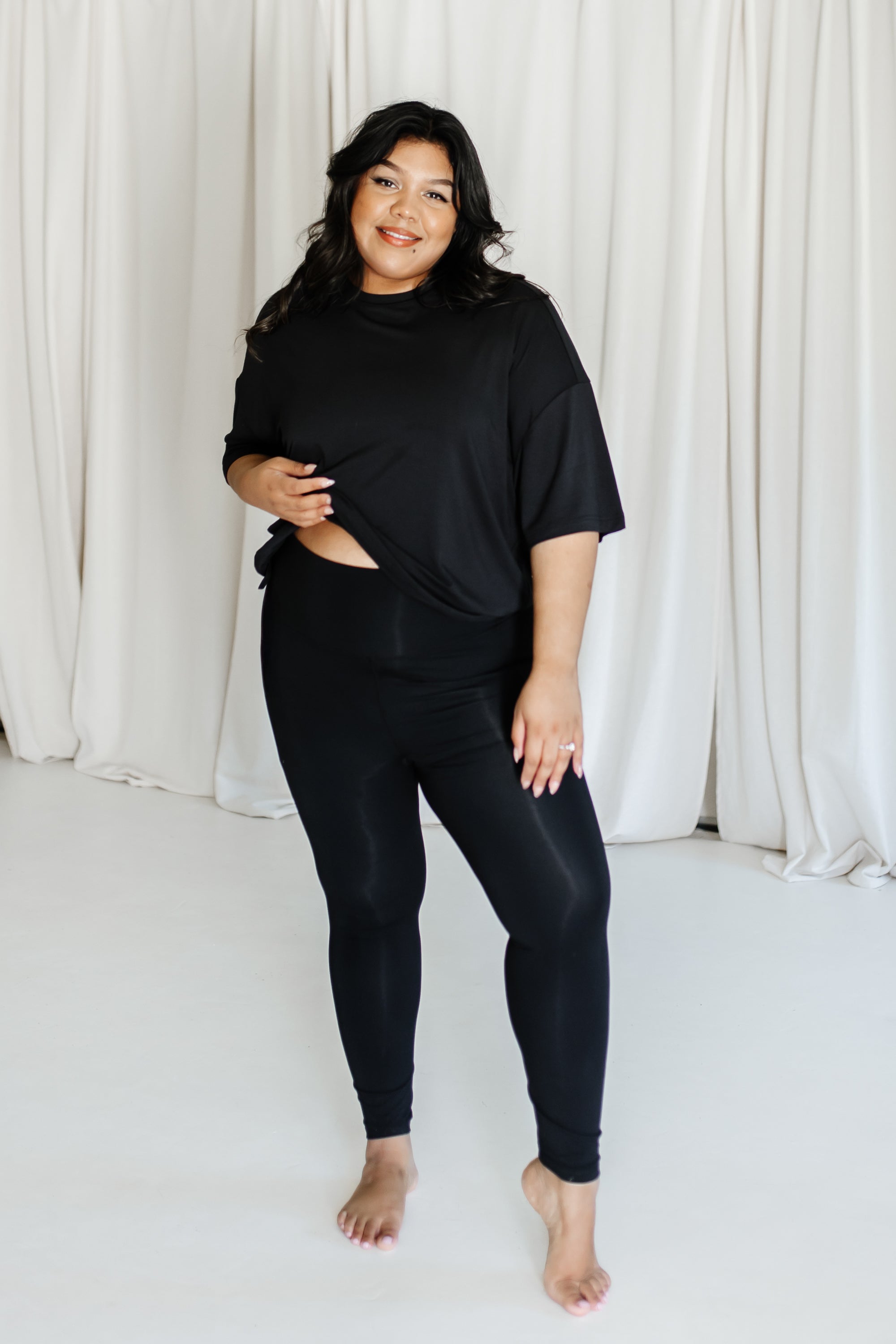 Bamboo Flex Women’s Leggings in Midnight