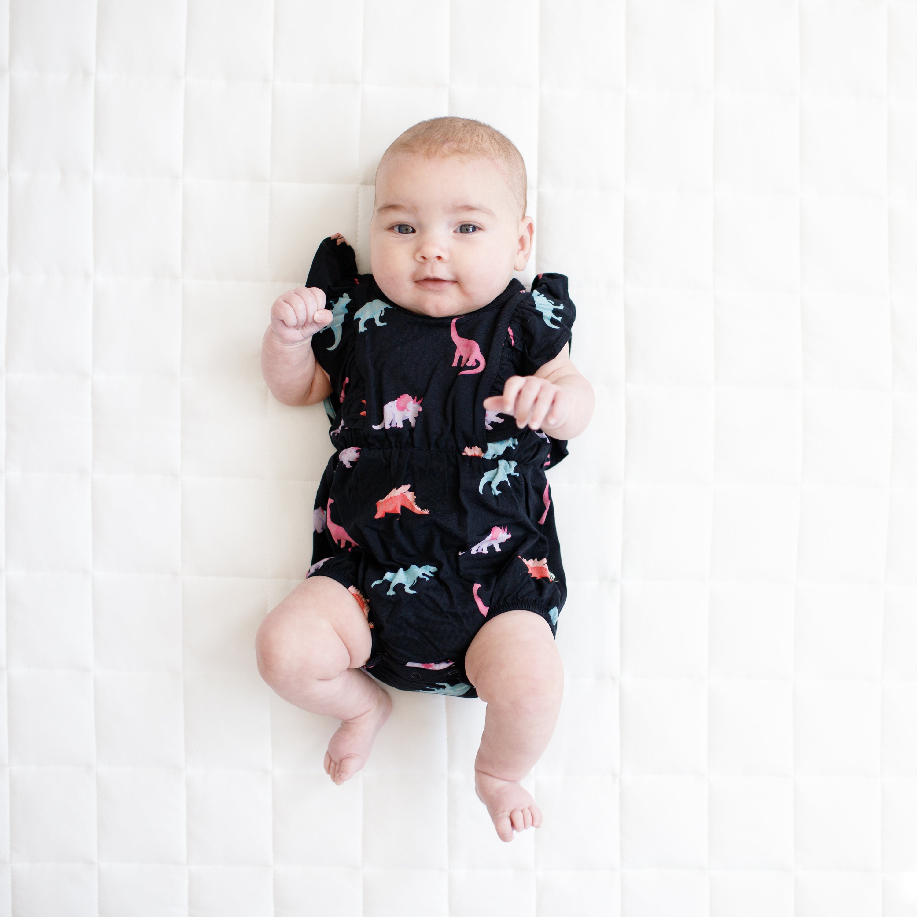 Bubble Romper in Midnight Roar - Main Image