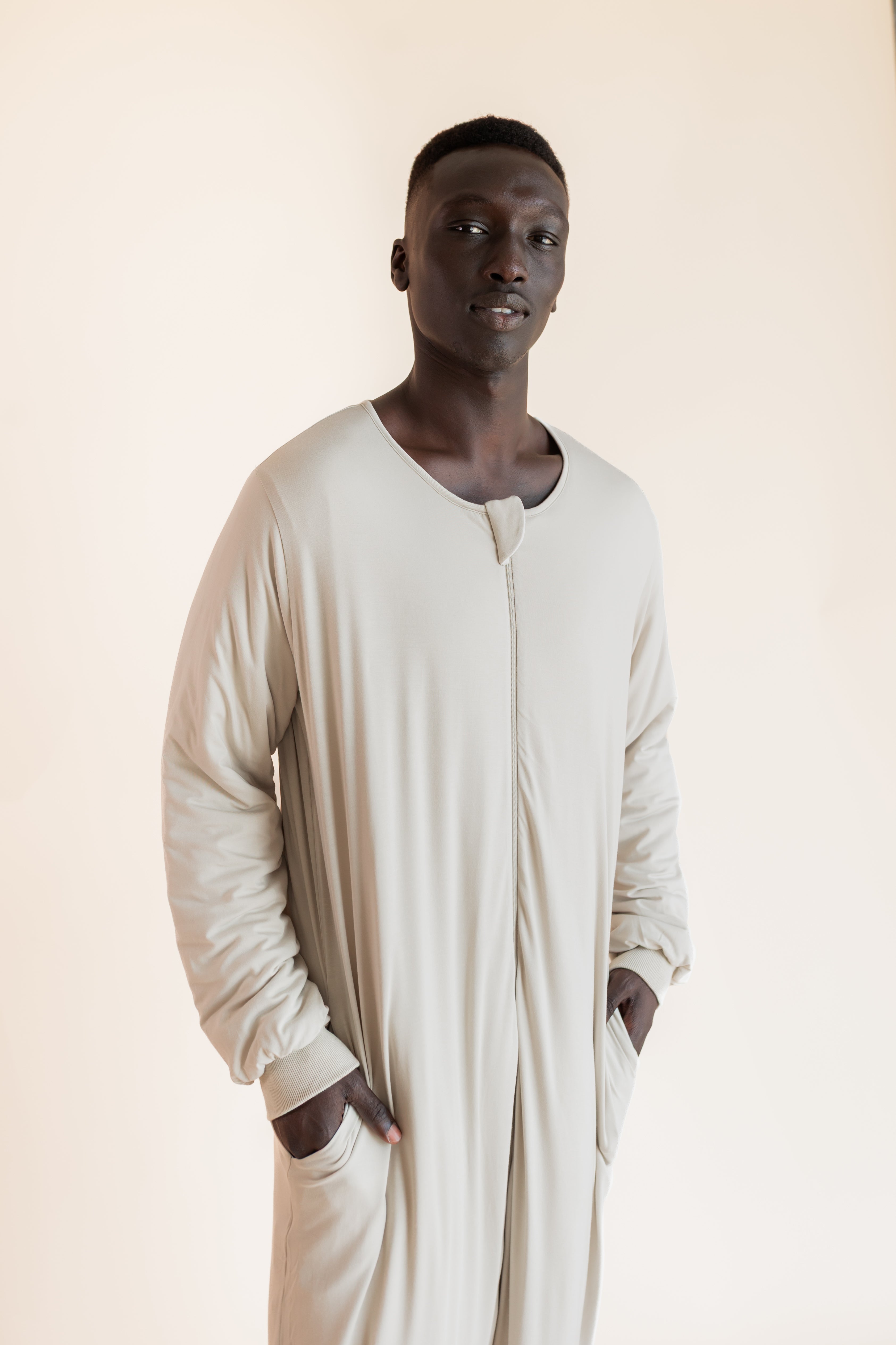 Long Sleeve Adult Sleep Bag Walker in Oat