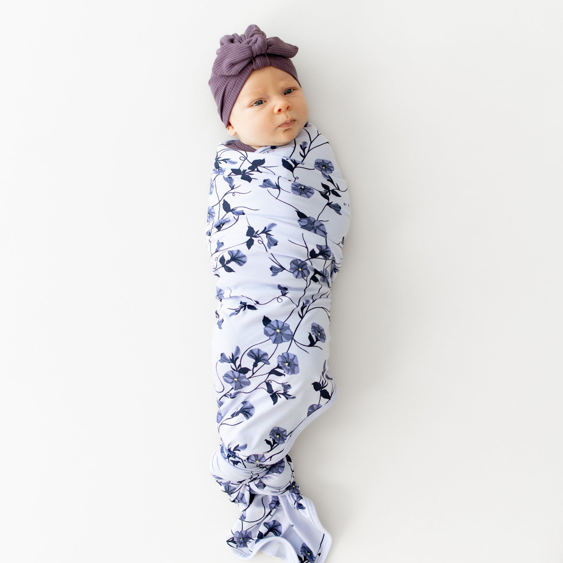 Swaddle Blanket in Petunia