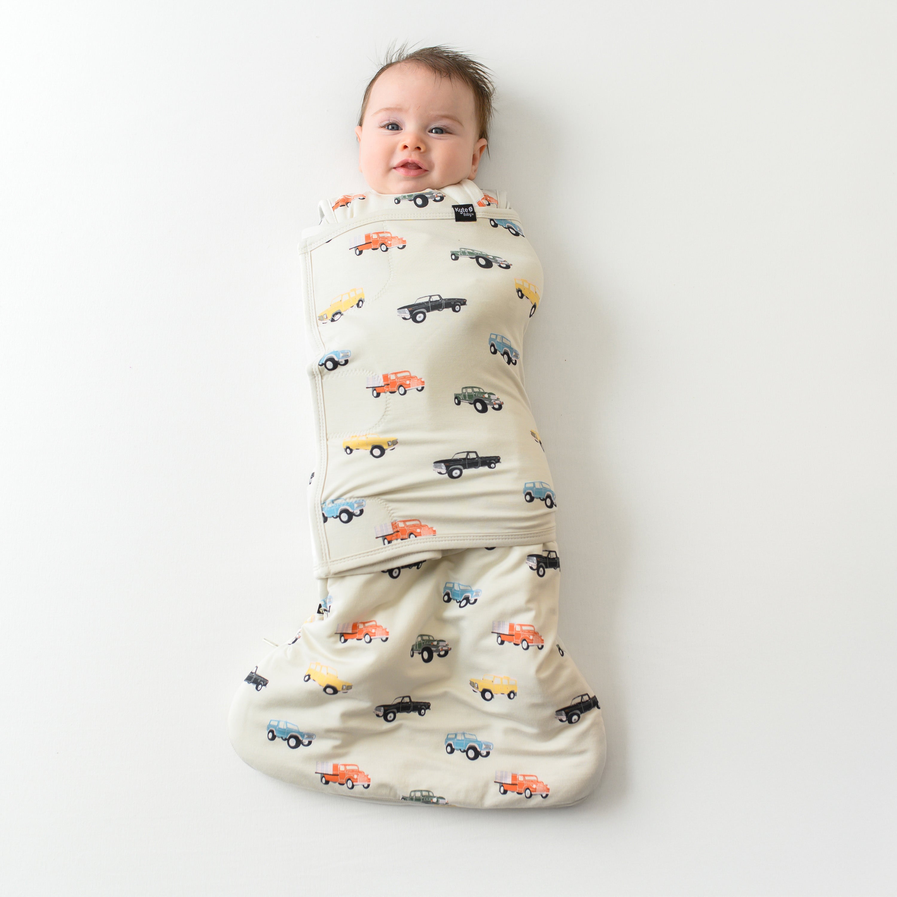 Sleep Bag Swaddler in Vintage Truck 1.0