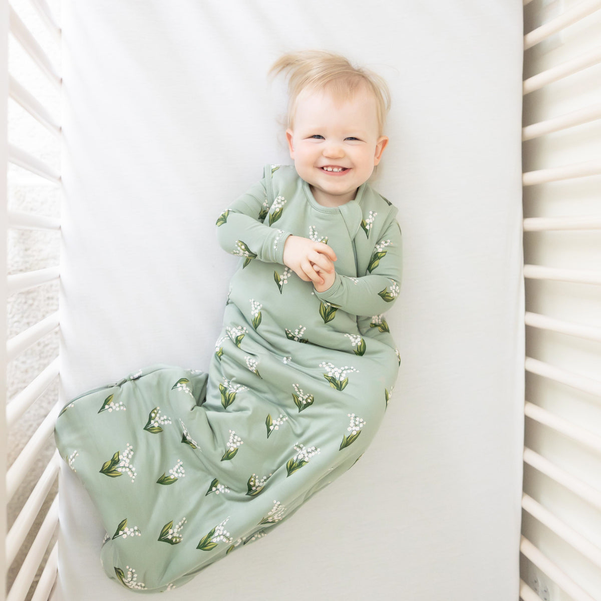 Sleep Bag in Thyme Lily 2.5