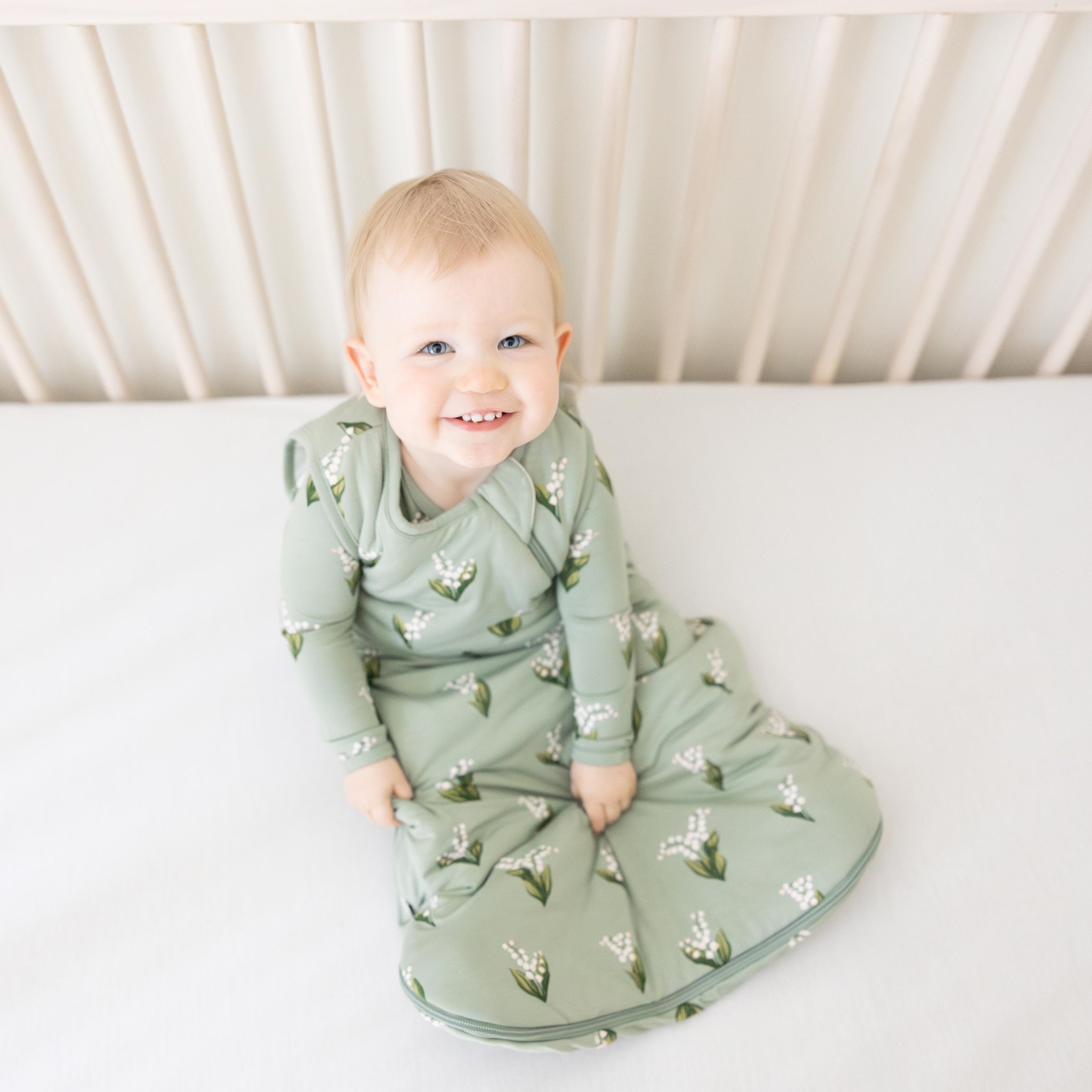 Sleep Bag in Thyme Lily 2.5