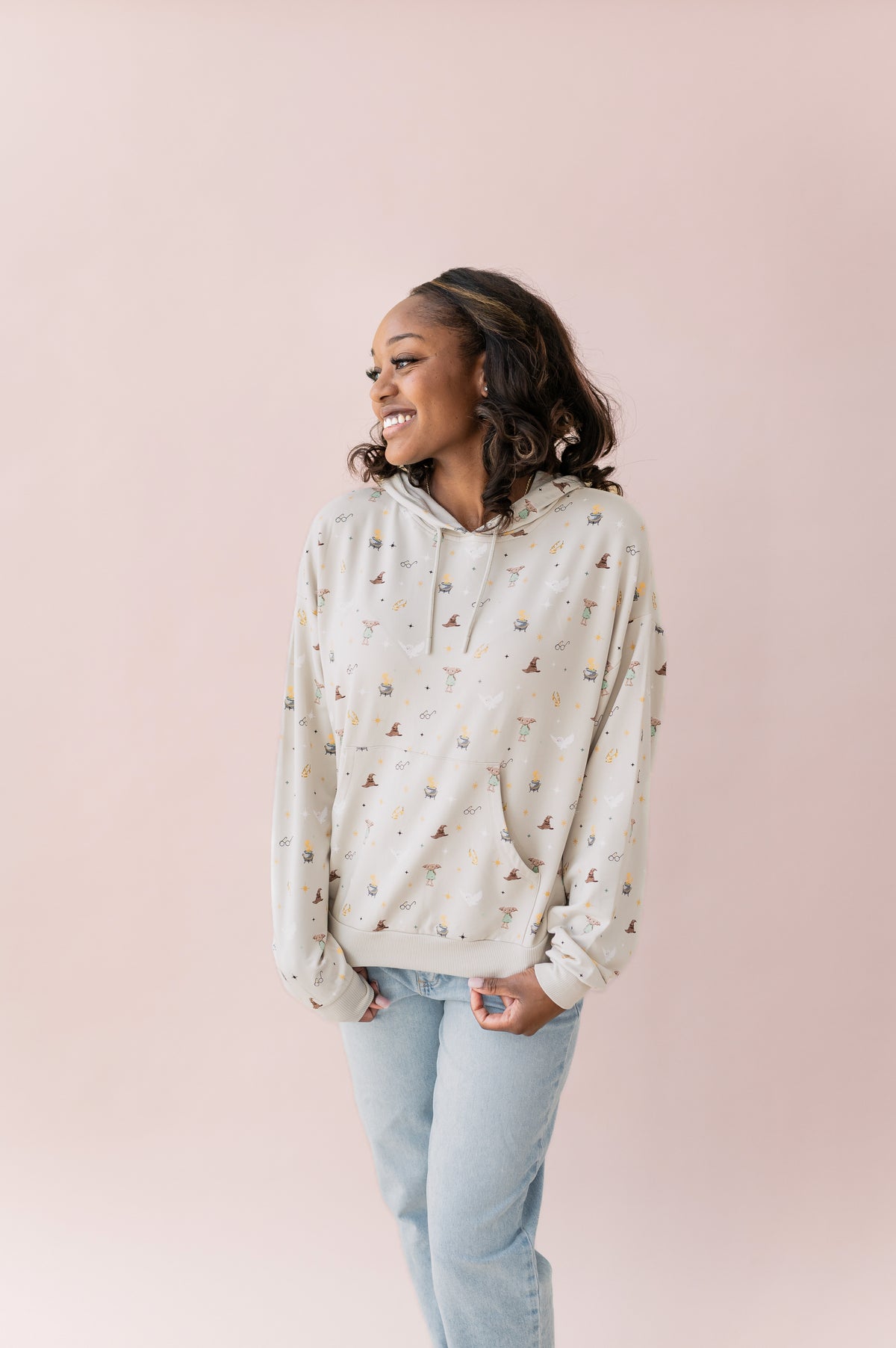 Women's Hoodie in Starry Icon
