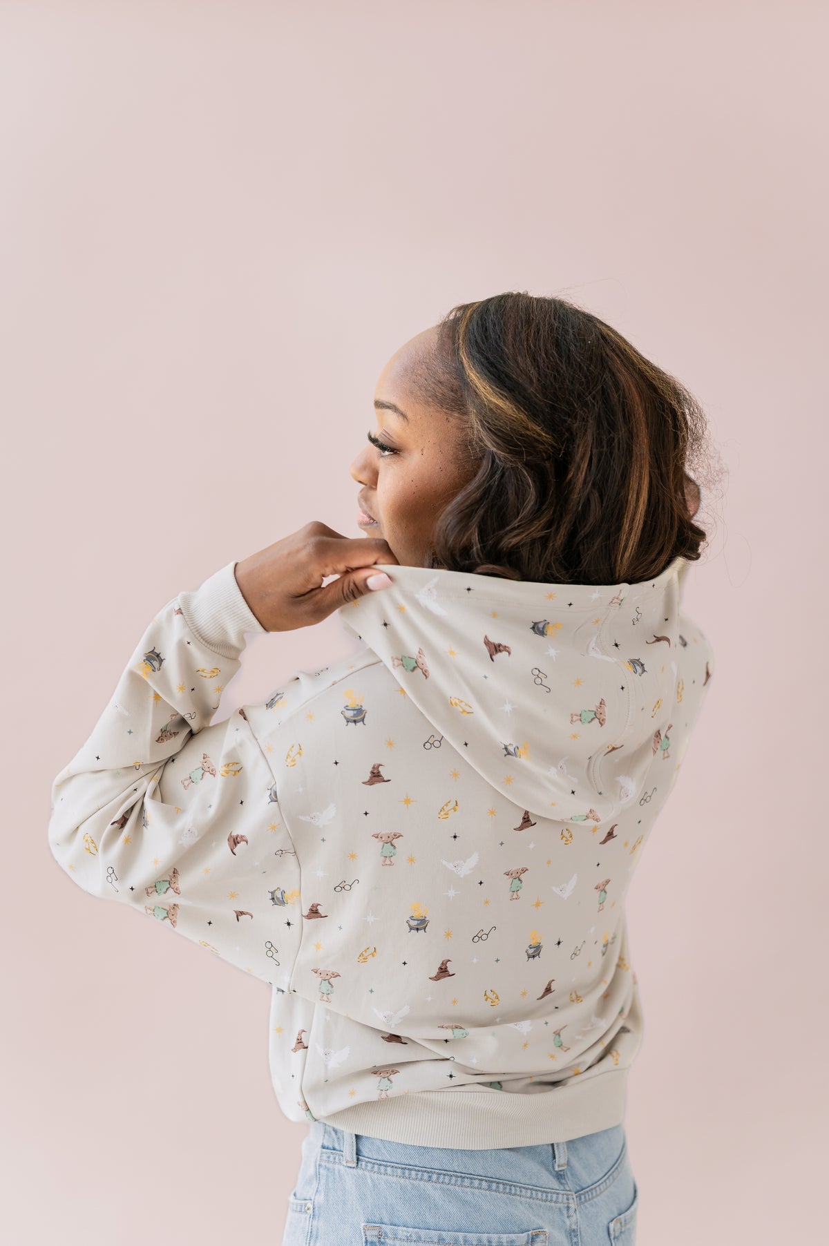 Women's Hoodie in Starry Icon