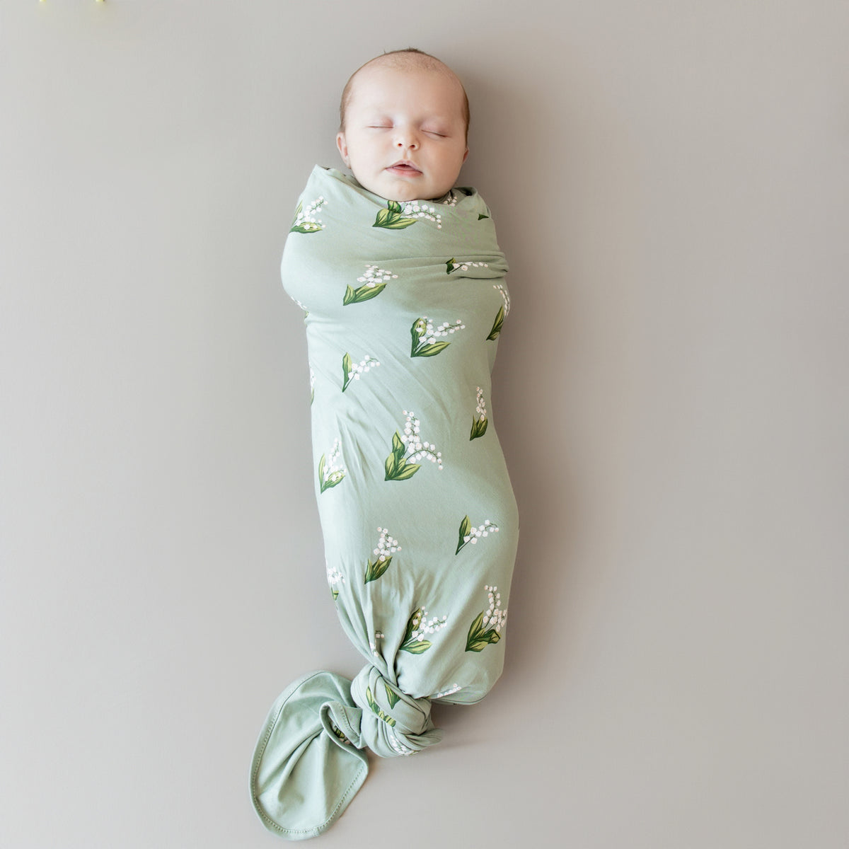 Swaddle Blanket in Thyme Lily