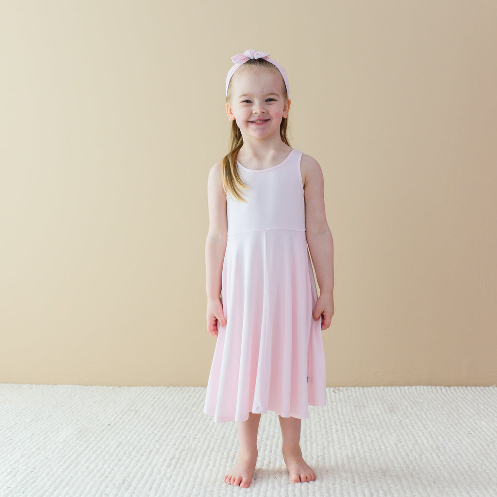 Tangerine Twirl Dress
