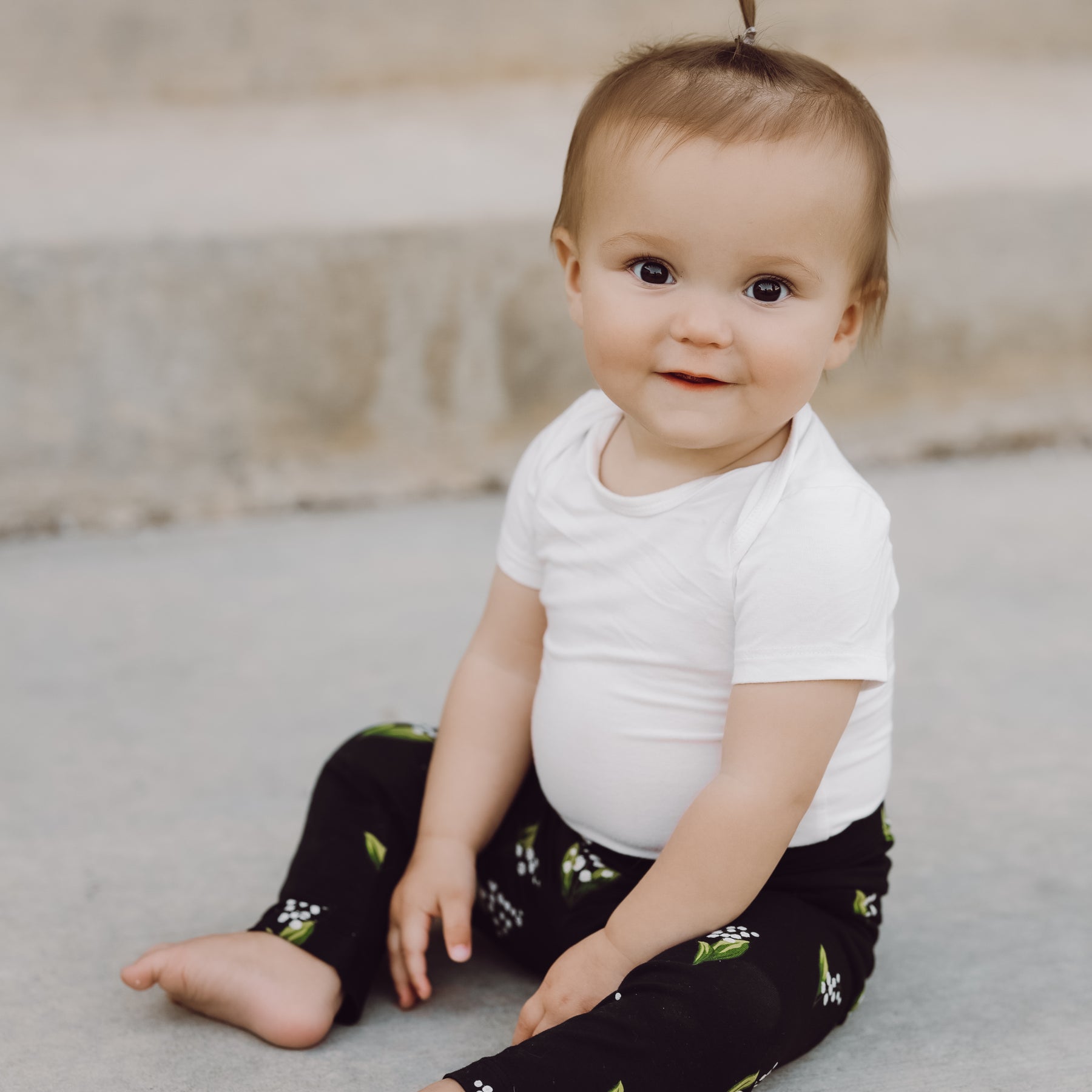 Toddler Leggings in Midnight Lily