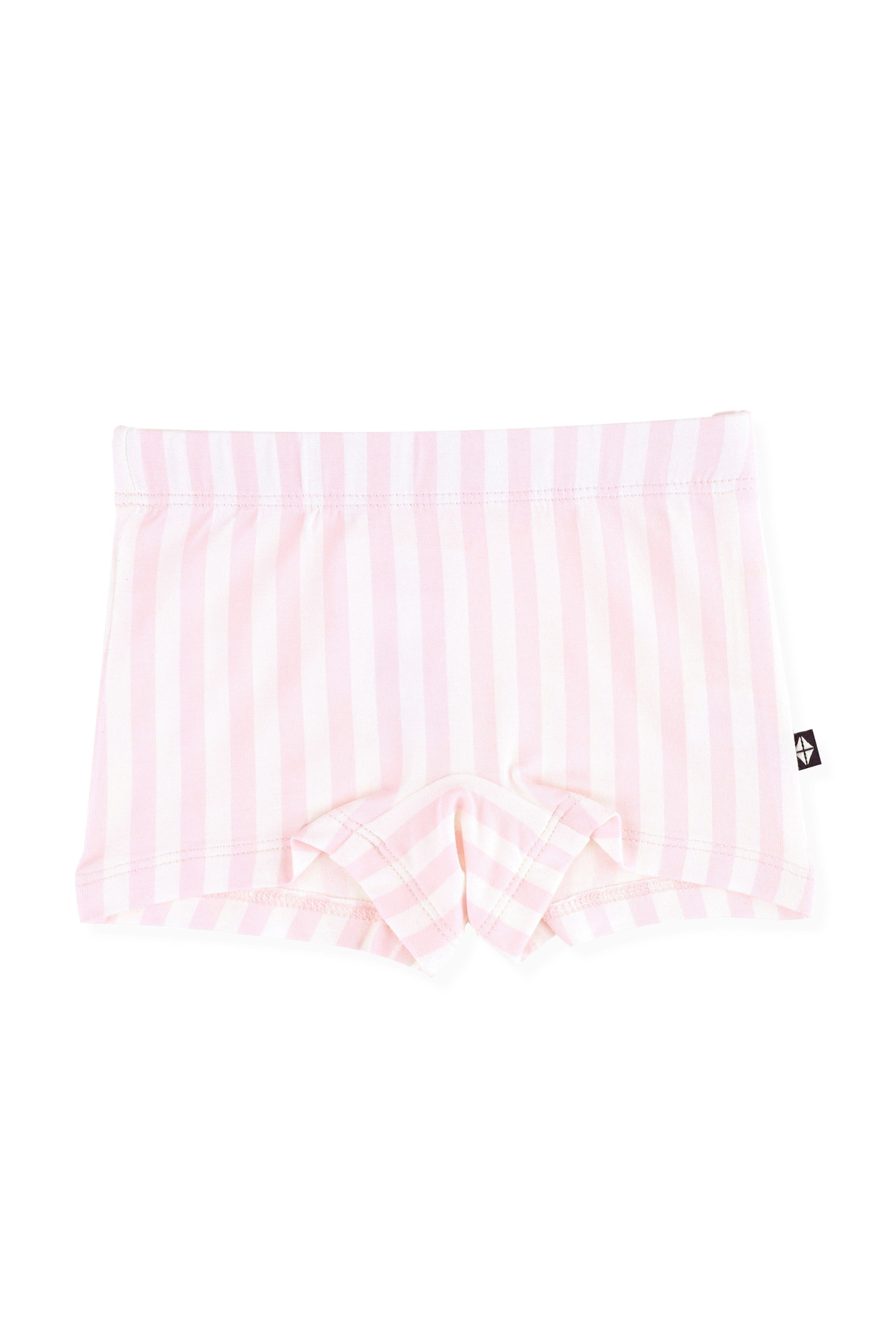 Product photo of the soft and breathable Shorties in Small Sakura Stripe