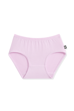 Light purple toddler's underwear on a white background