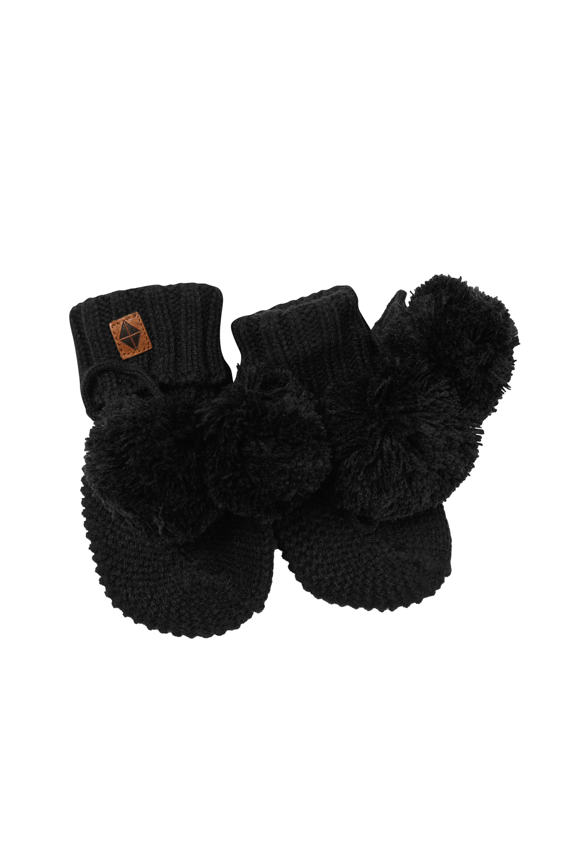 Product photo of the Knit Booties in Midnight