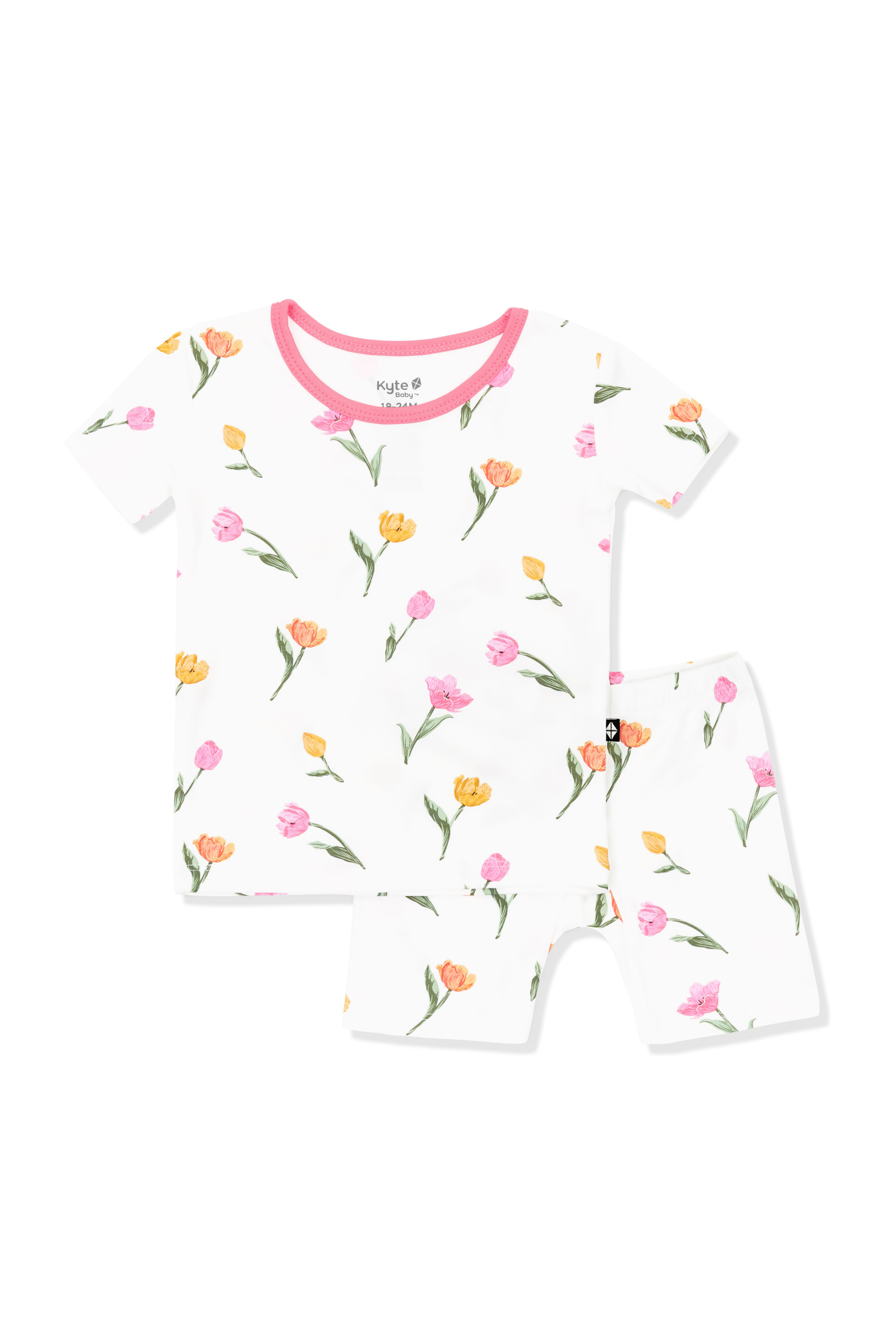 Product photo of the Short Sleeve Pajamas in Tulip