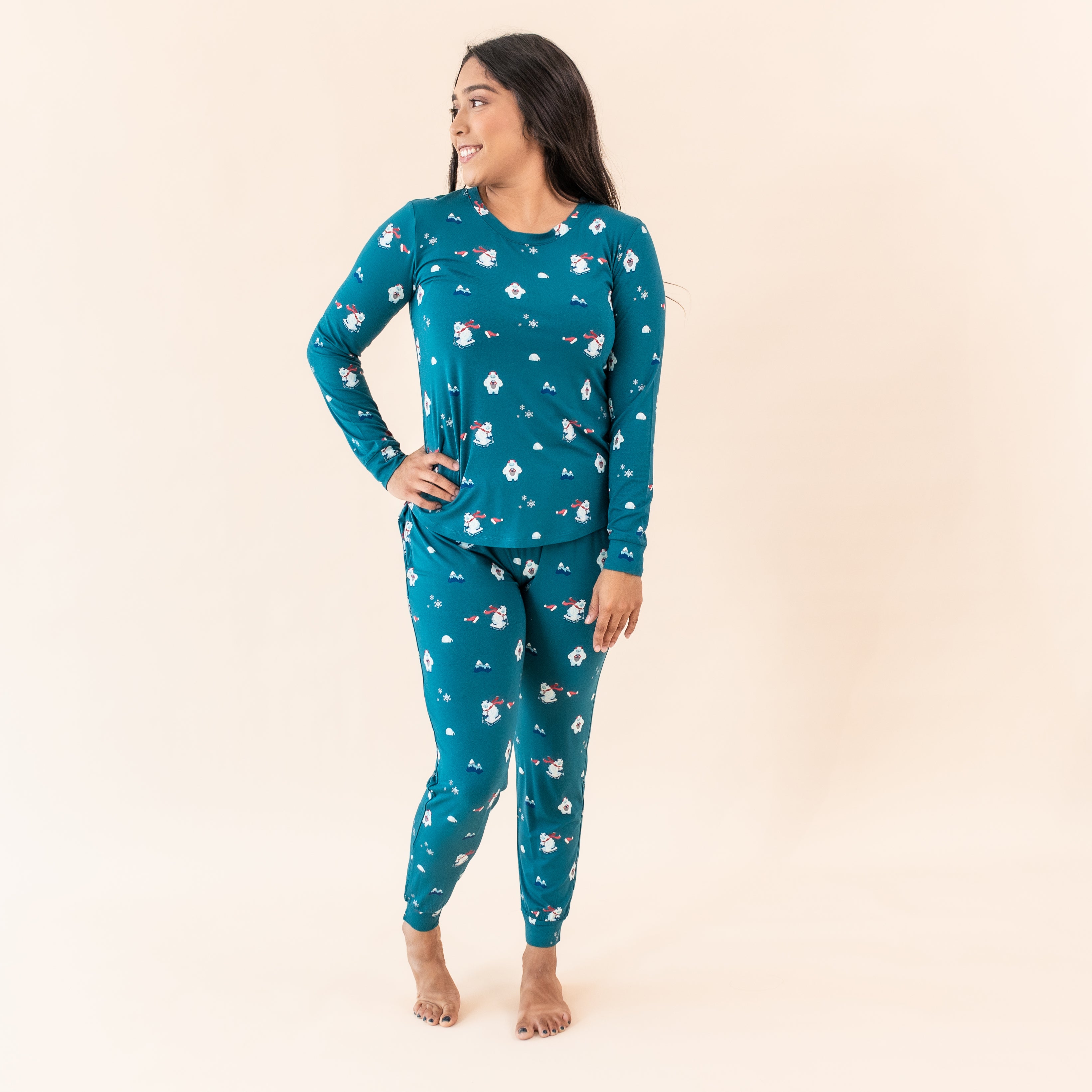 Women's Jogger Pajama Set in Yeti