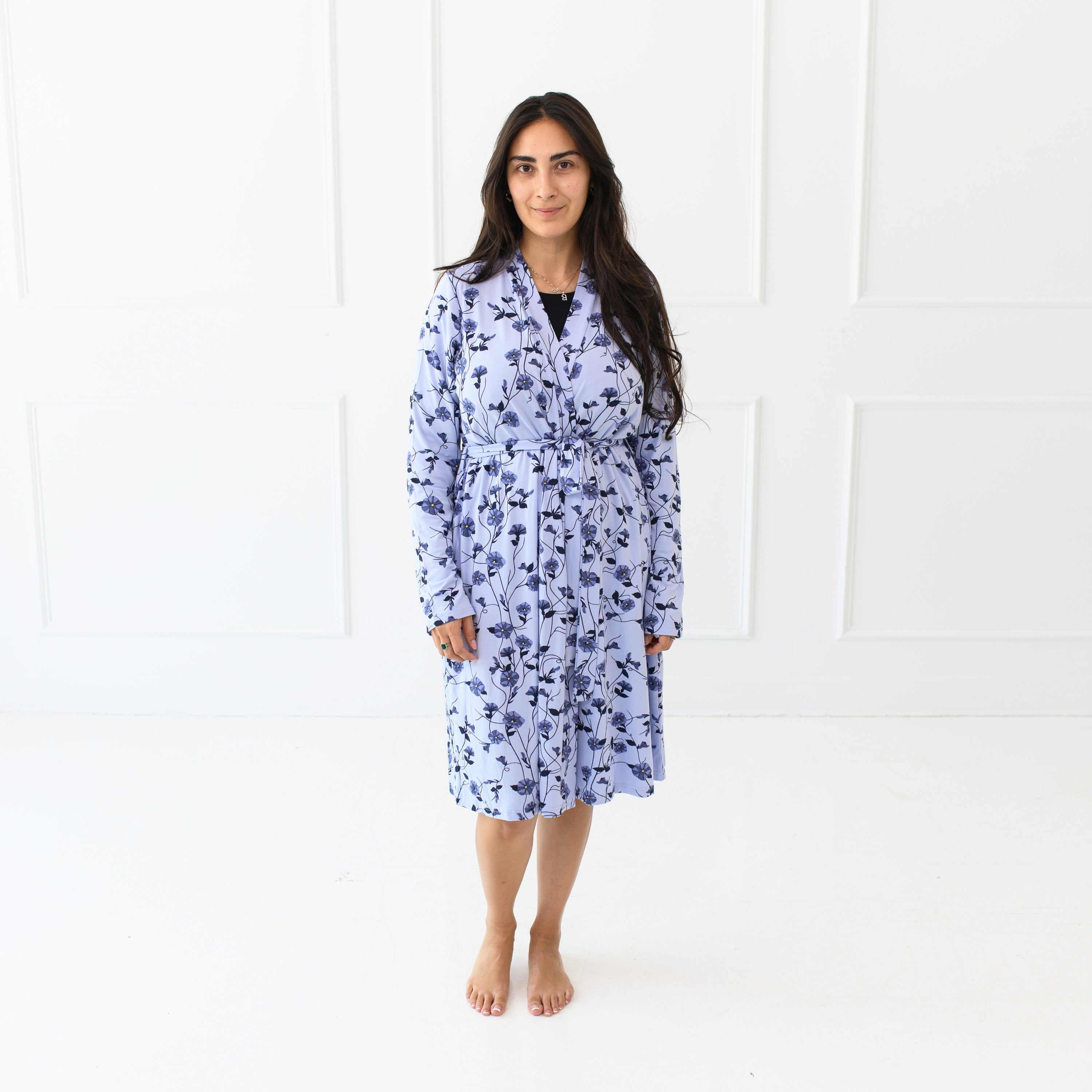 Women's Lounge Robe in Petunia