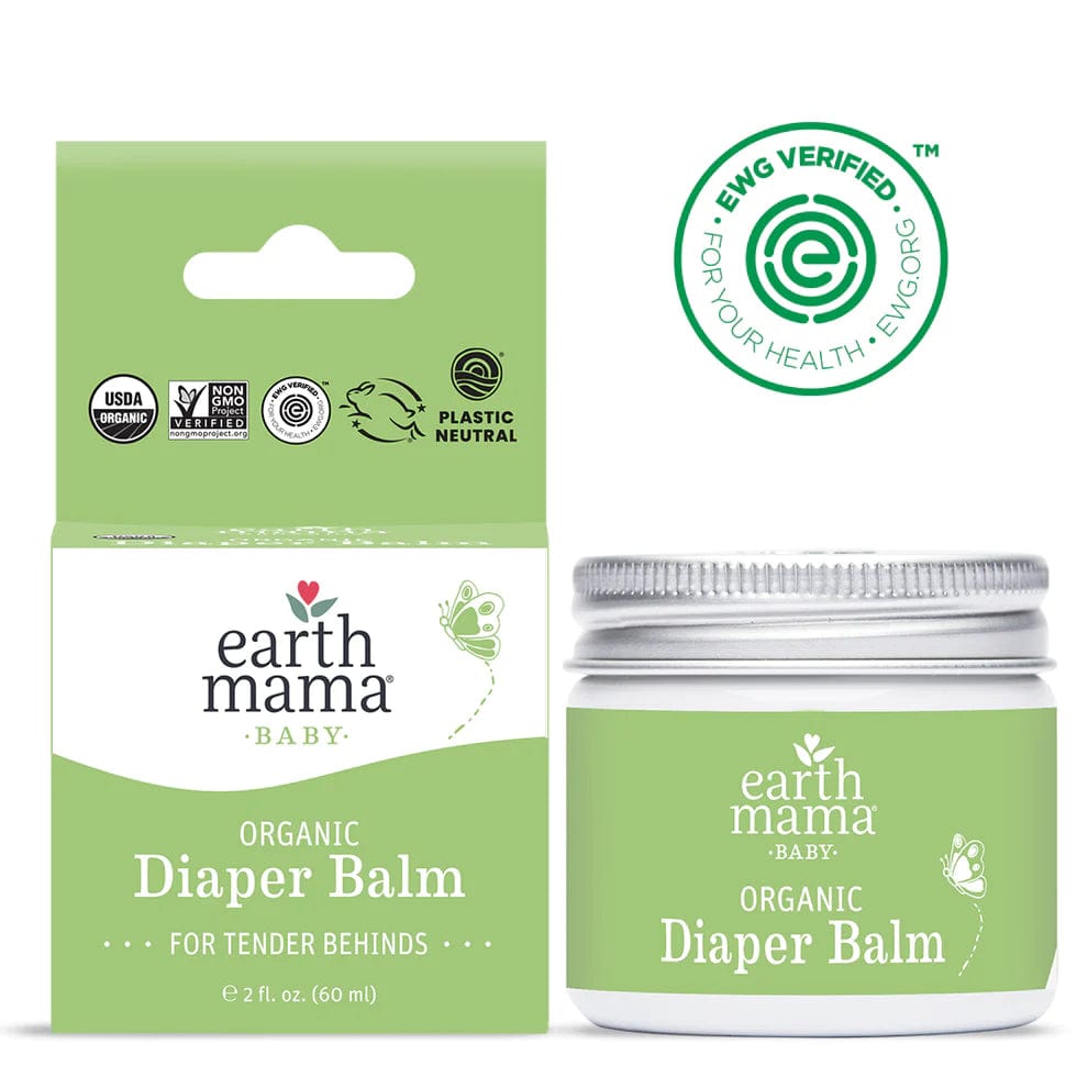 Earth Mama 2 oz (60 ml) Earth Mama Organic Diaper Balm