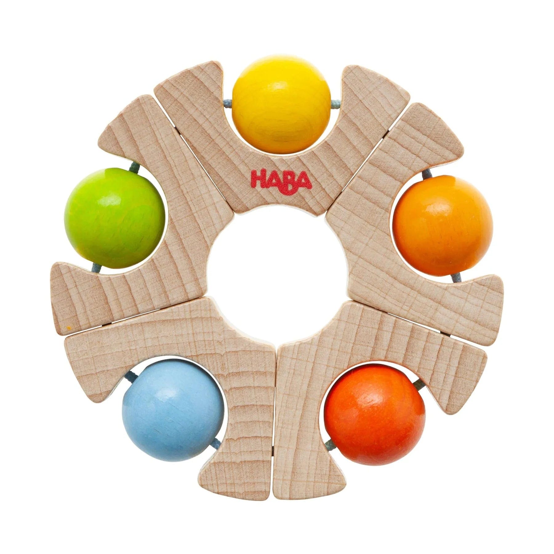 Haba Soother Ball Wheel Clutching Toy Haba Ball Wheel Clutching Toy