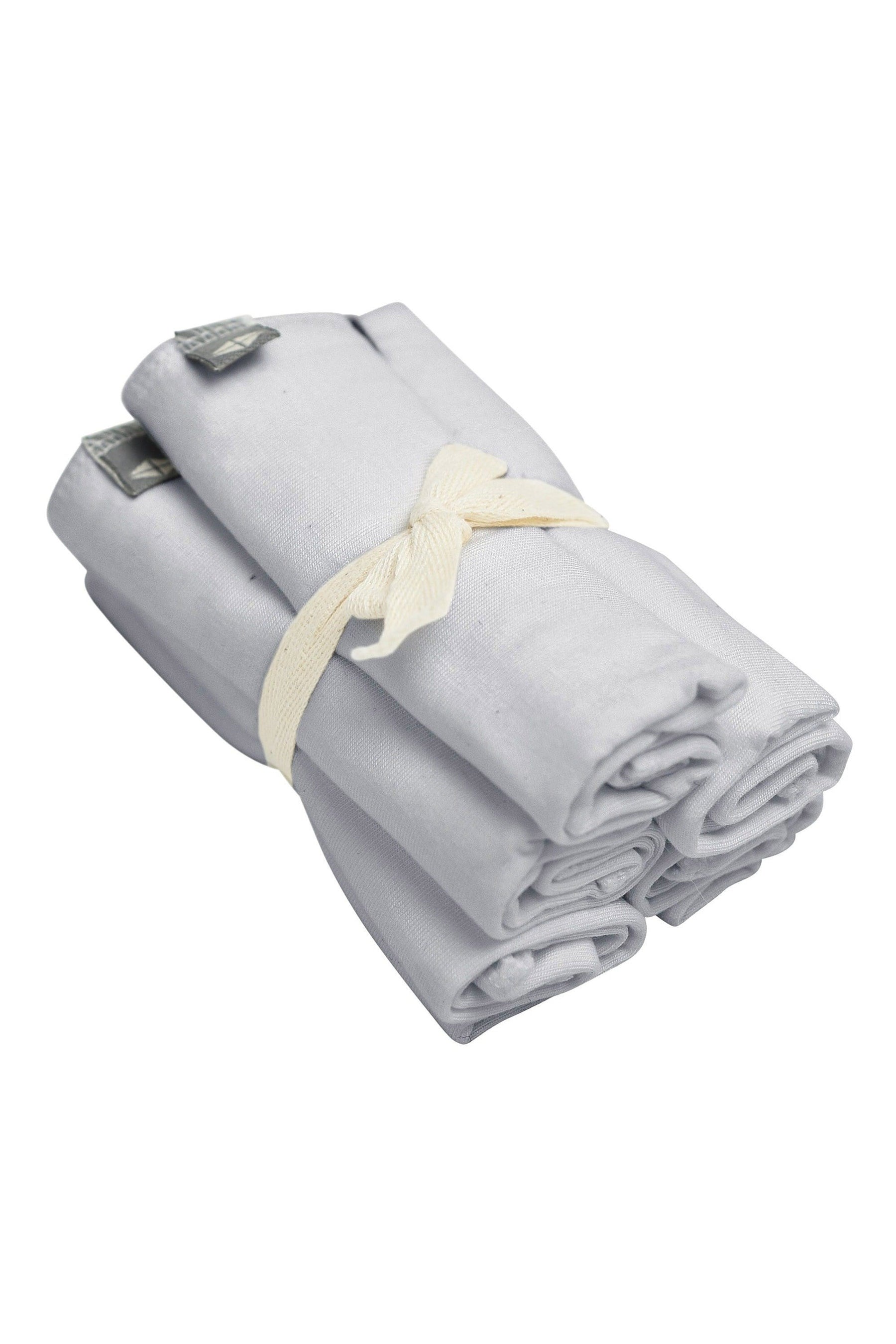 Kyte Baby Bamboo Washcloth 5-Pack in Storm Gray