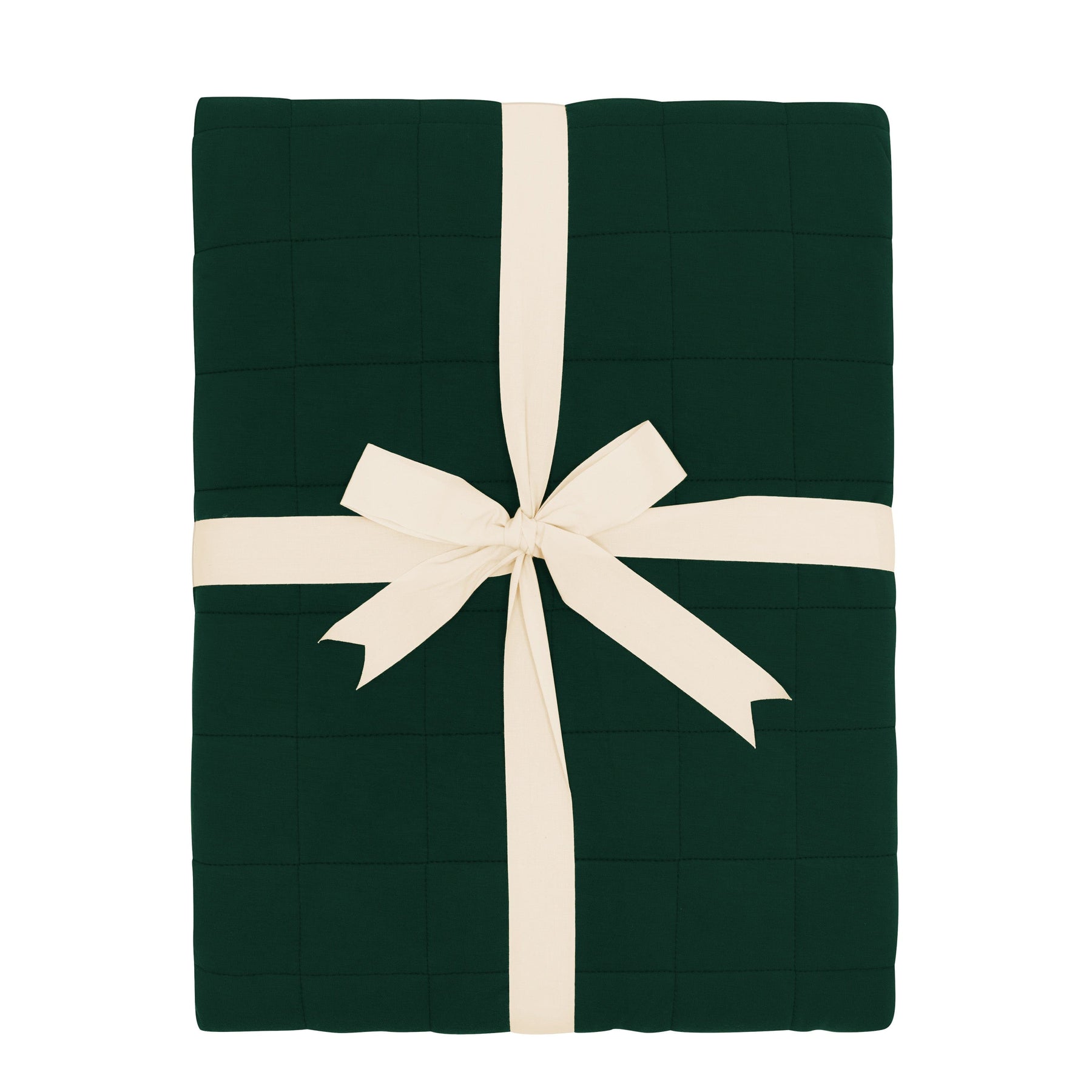 Kyte Baby Adult Blanket Evergreen / Adult Adult Quilted Blanket in Evergreen 2.5