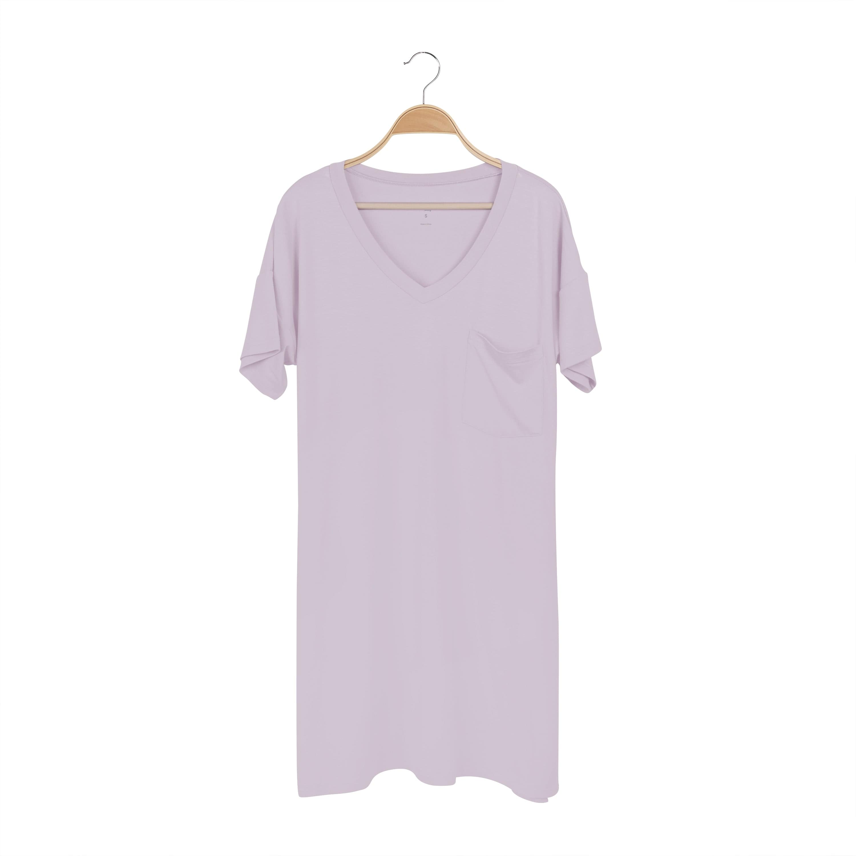 Women's T-Shirt Dress in Wisteria