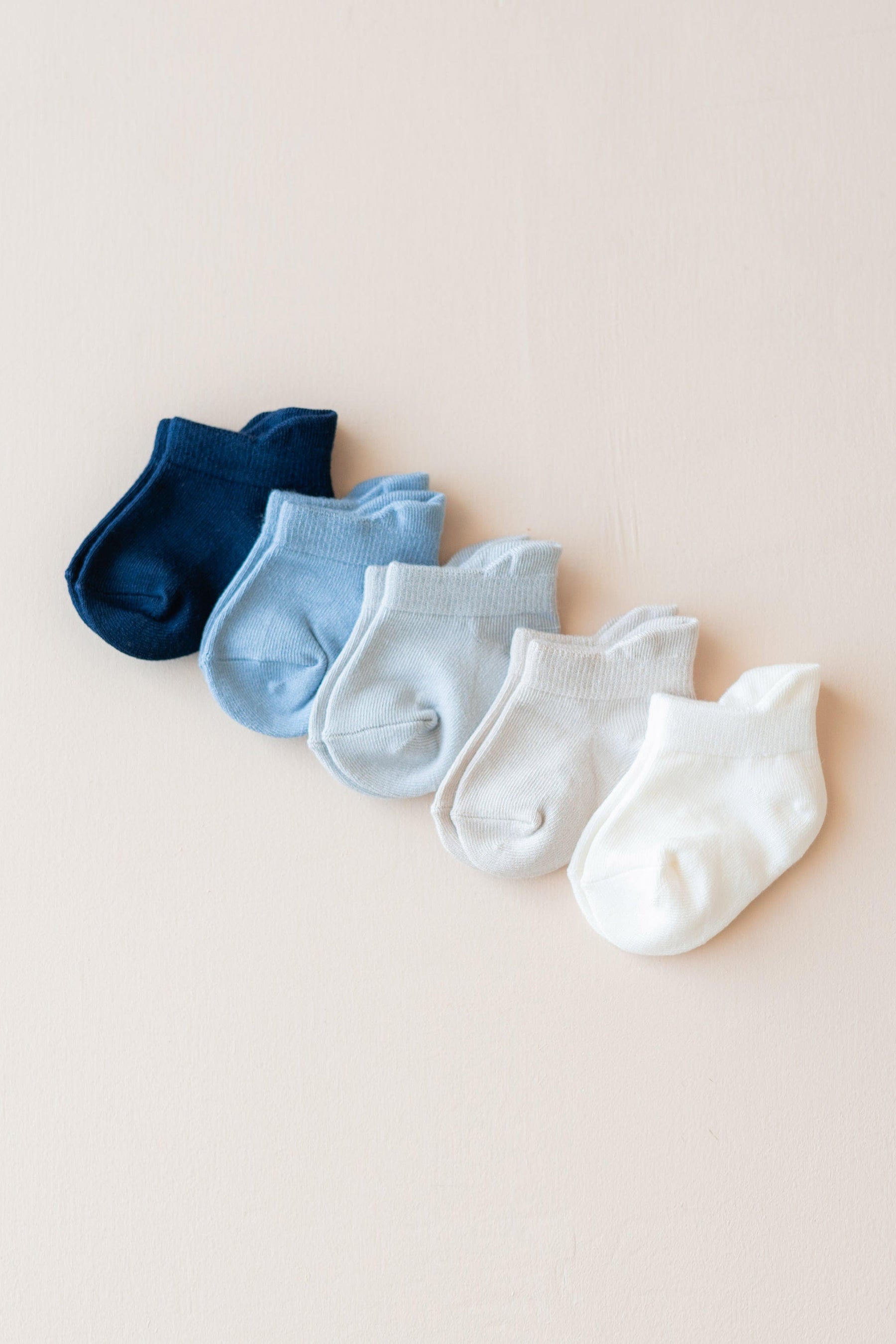 Kyte Baby Ankle Socks Combo 5-Pack in Cool