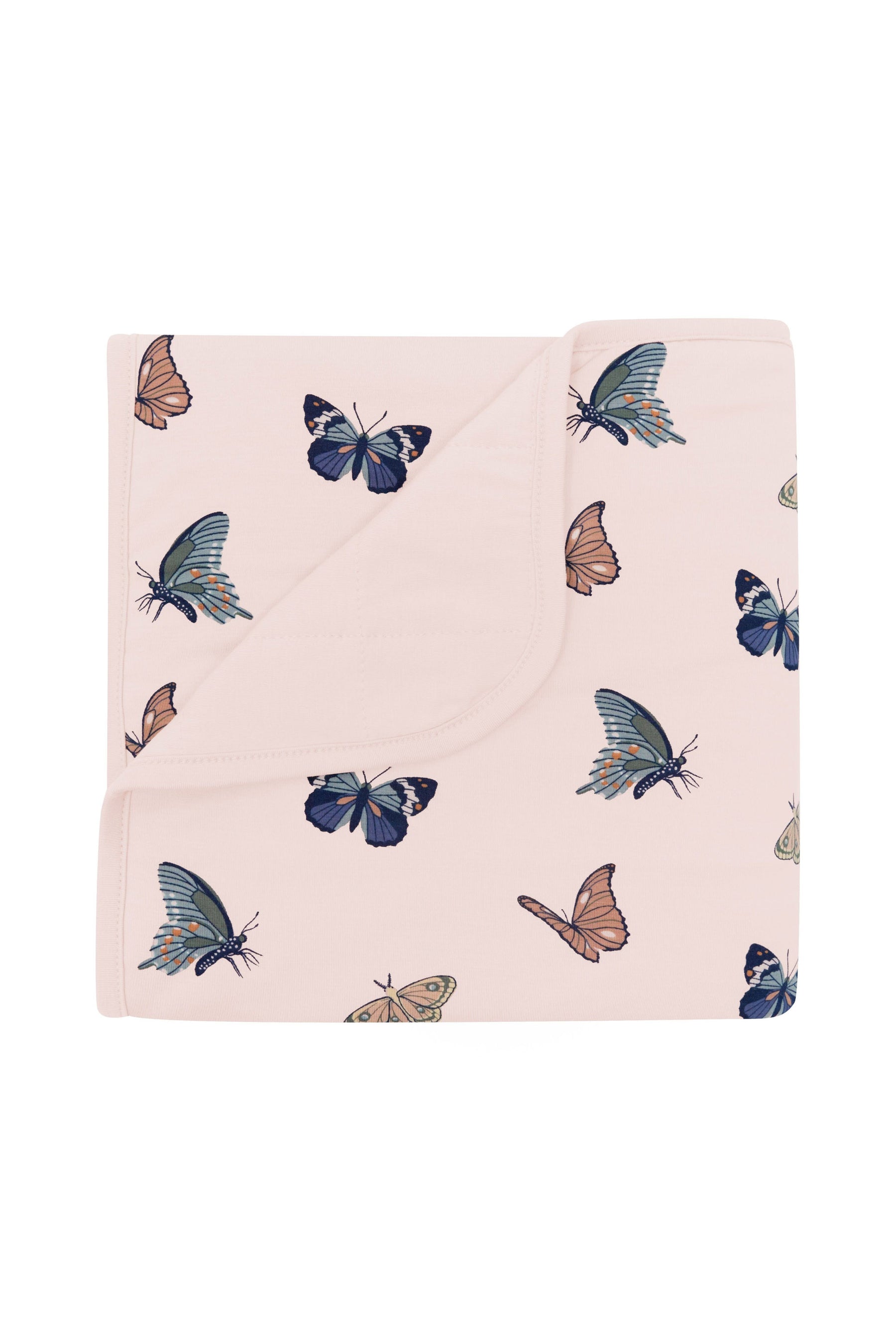 Baby Blanket in Blush Butterfly