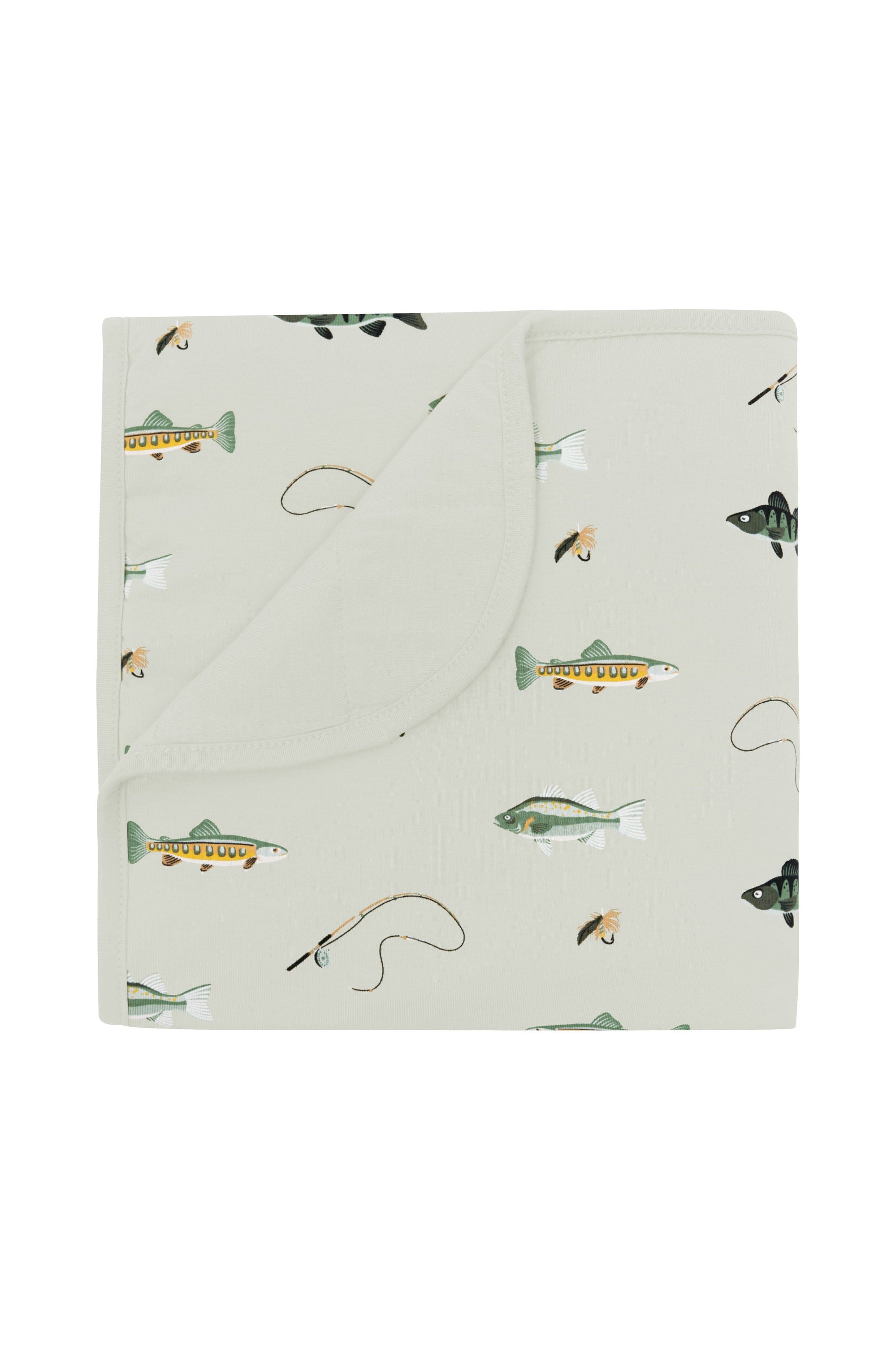 Boys Baby Blanket in Fishing