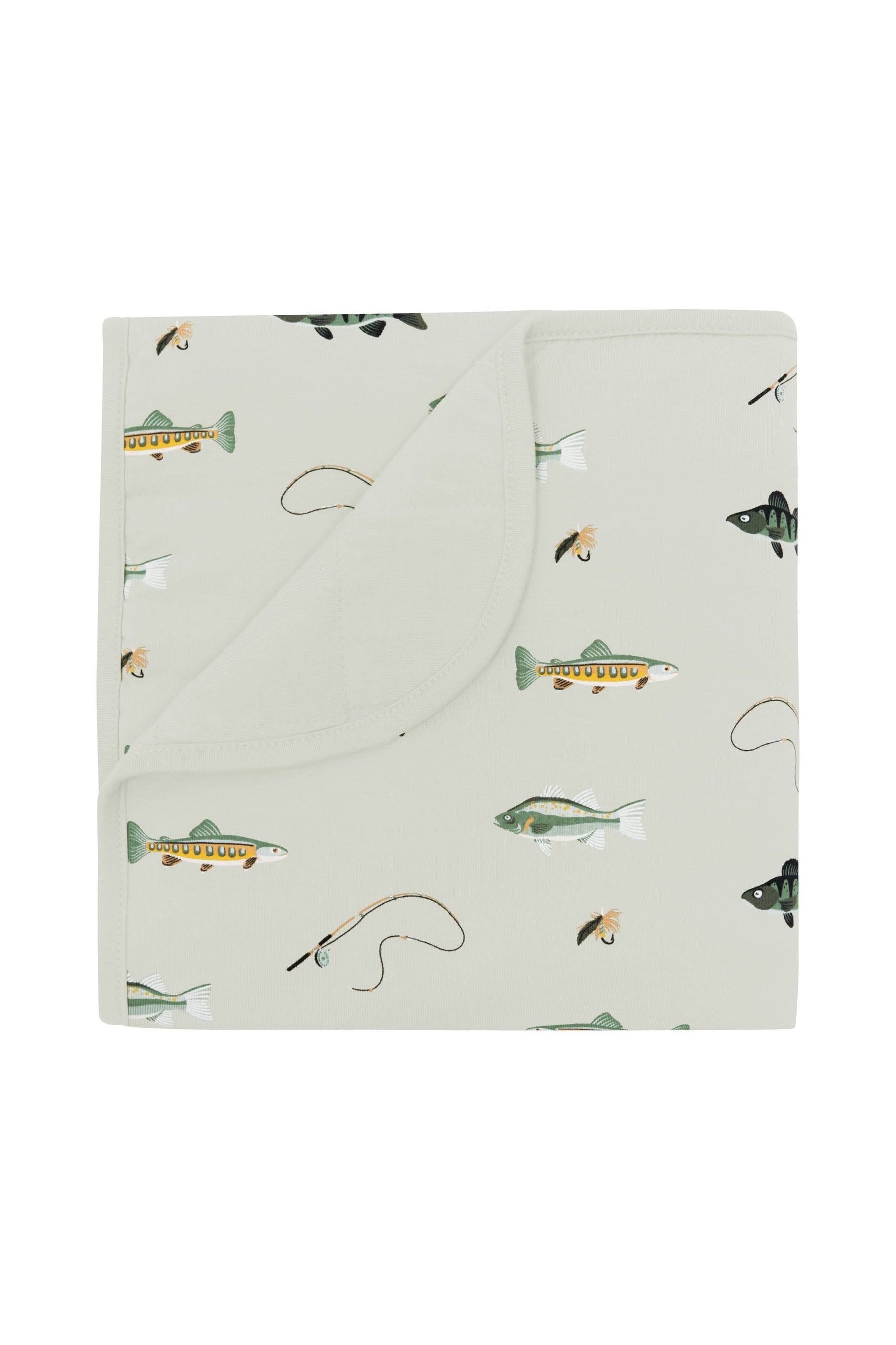 Boys Baby Blanket in Fishing