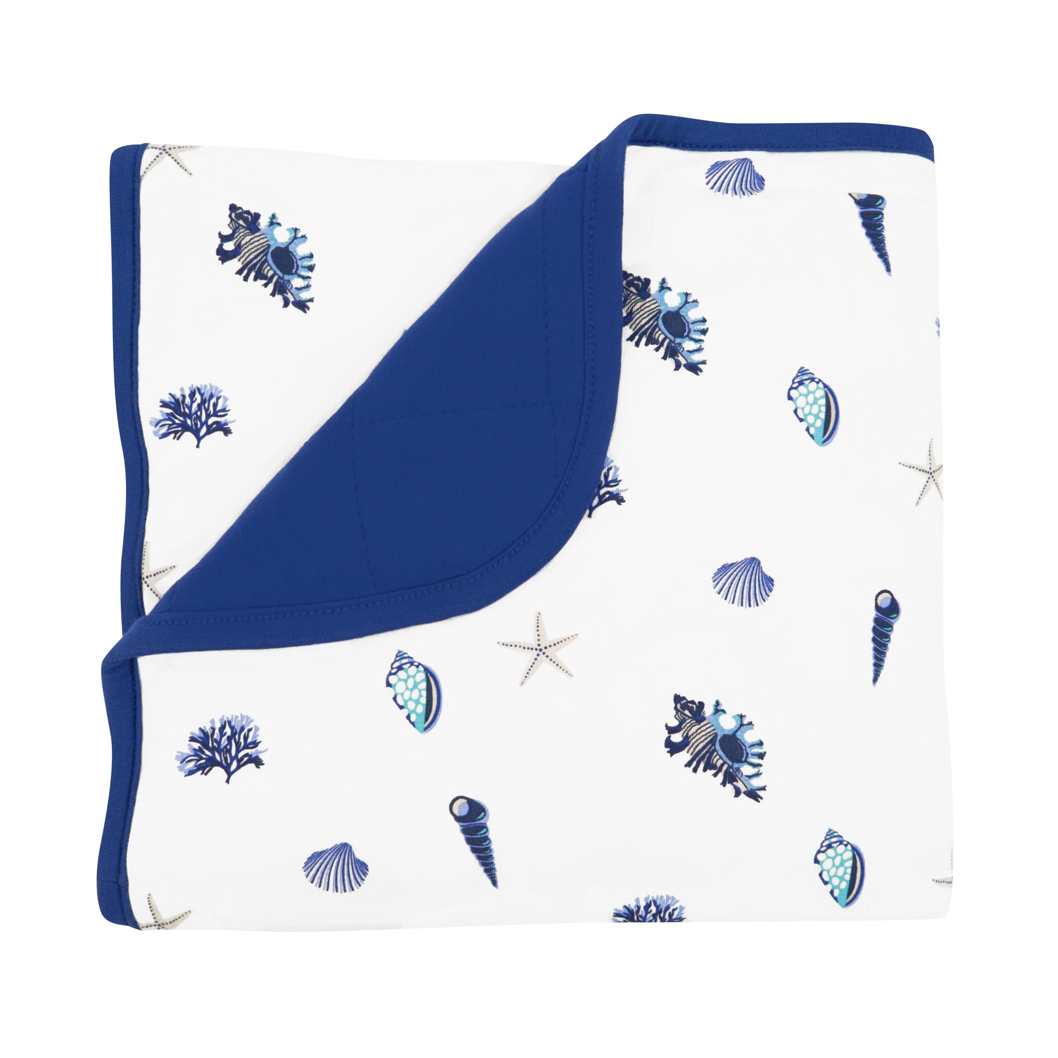 Kyte Baby Baby Blanket Royal Shell / Infant Baby Blanket in Royal Shell