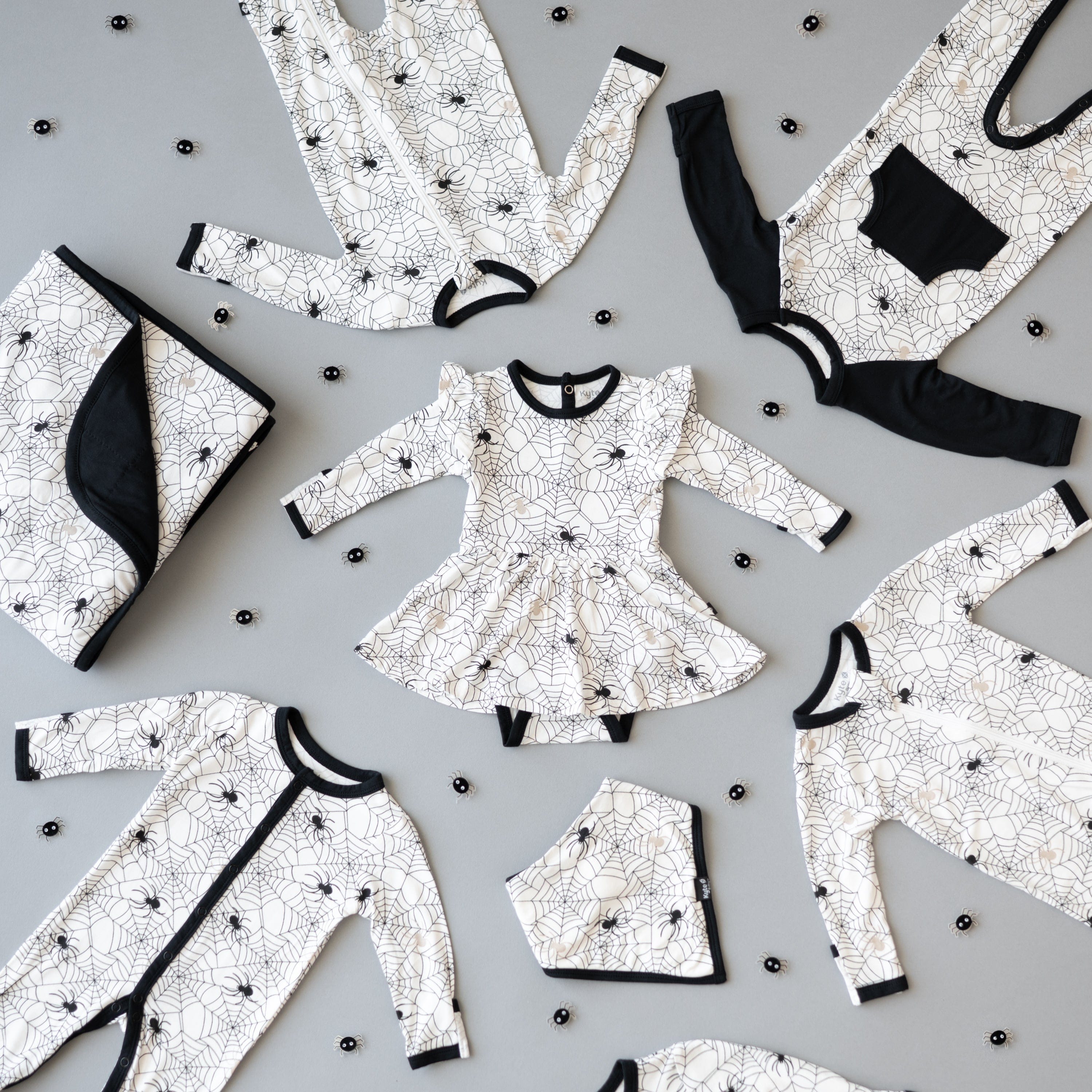 Kyte Baby Baby Blanket Spider / Infant Baby Blanket in Spider