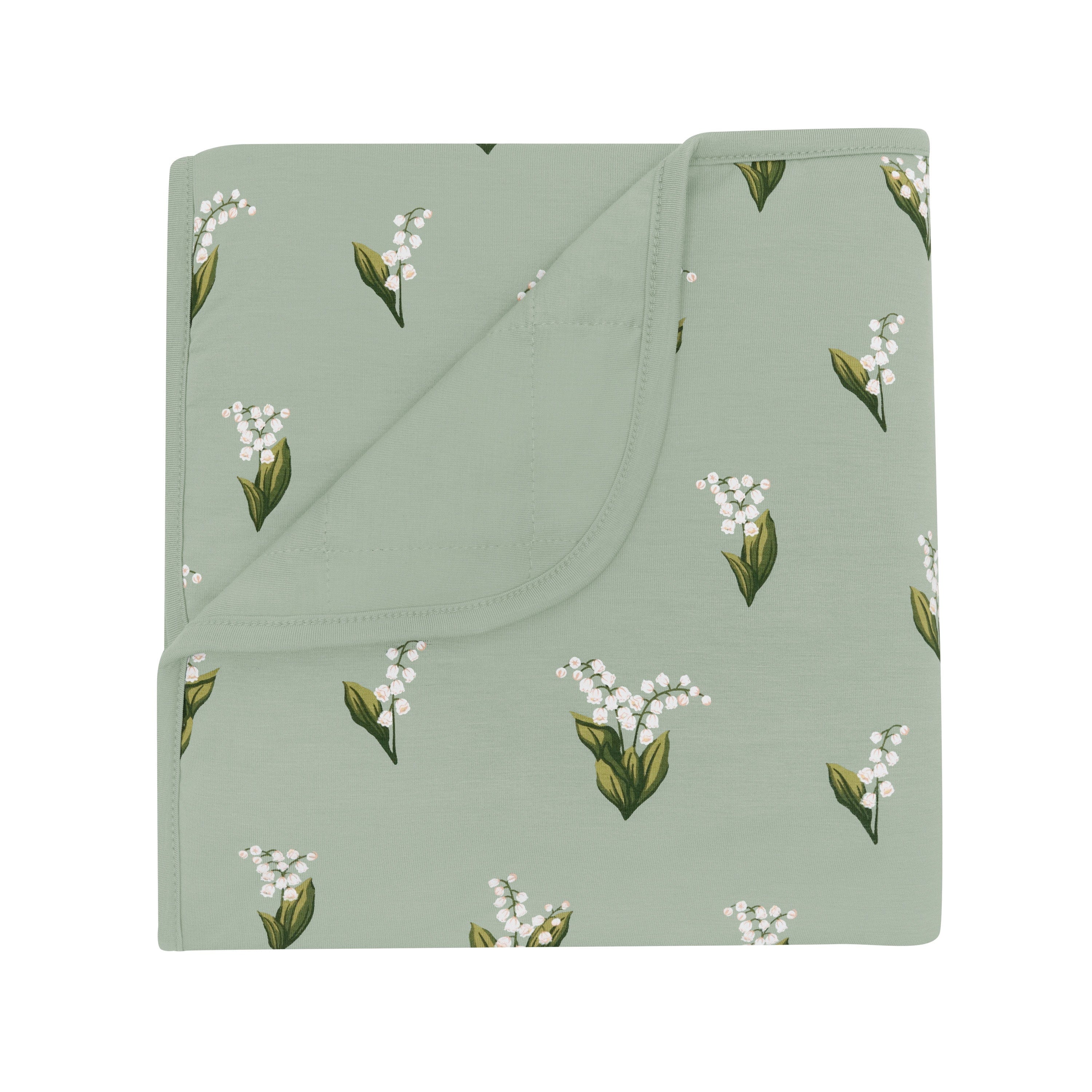 Kyte Baby Baby Blanket Thyme Lily / Infant Baby Blanket in Thyme Lily