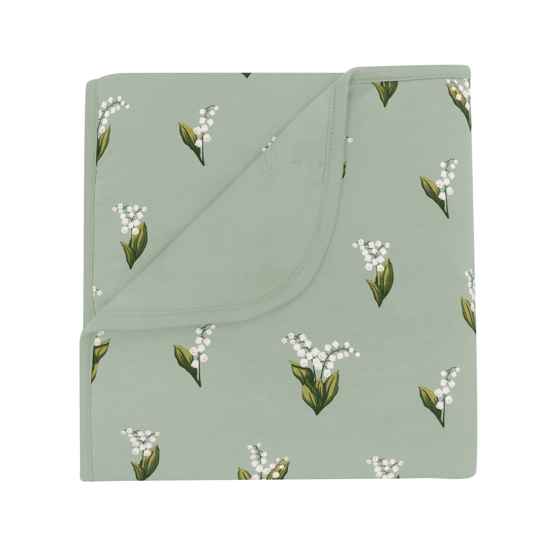 Kyte Baby Baby Blanket Thyme Lily / Infant Baby Blanket in Thyme Lily