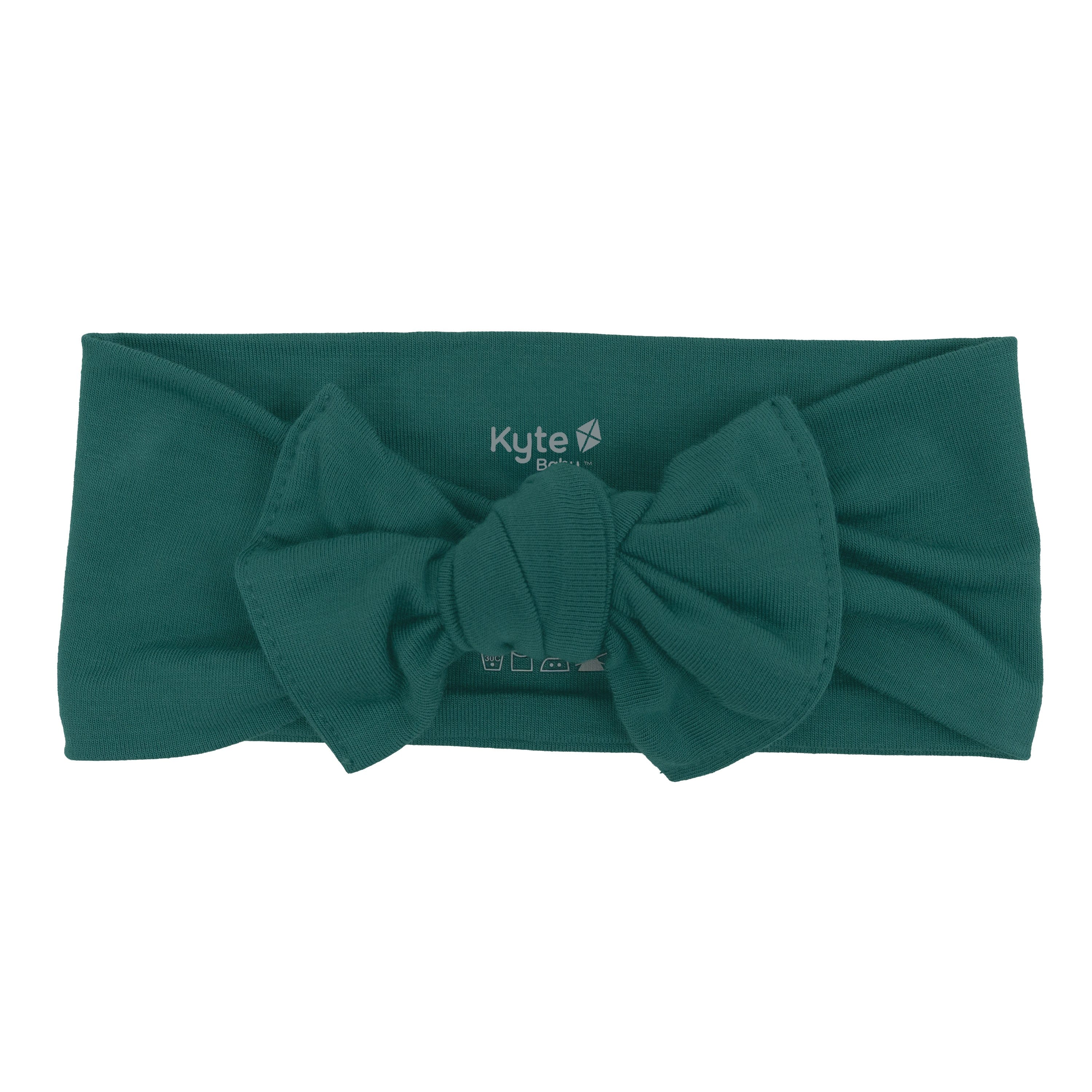 Kyte Baby Baby Bows Bow in Emerald